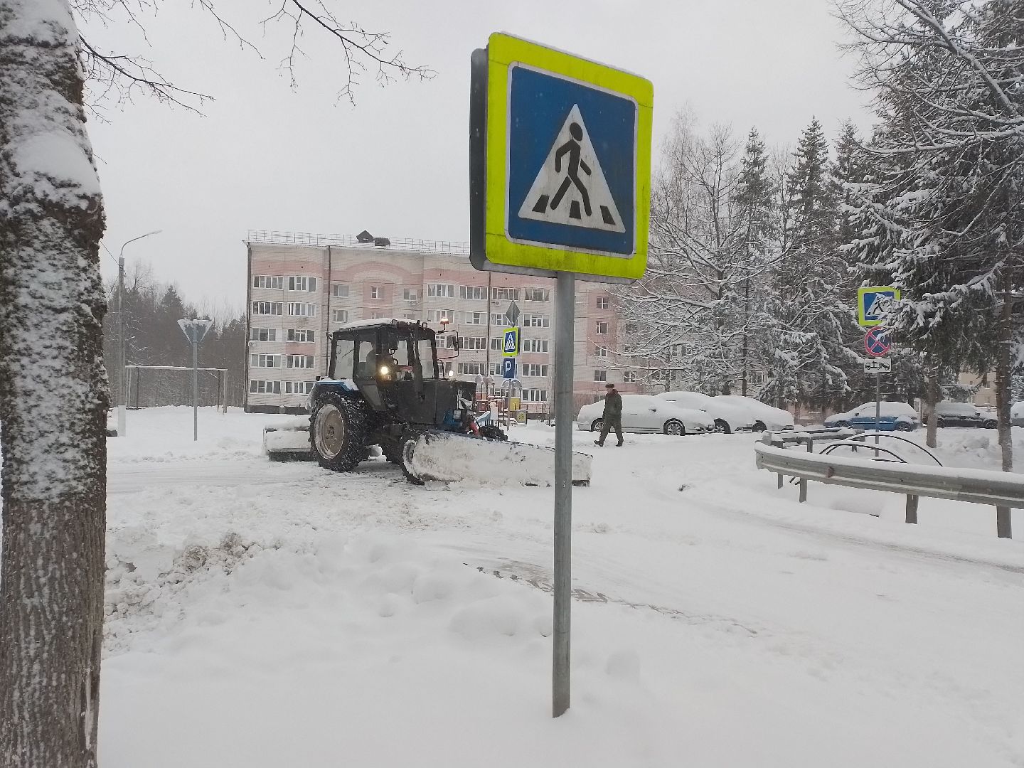 жкх, благоустройсво, снегопад, городской округ восход,