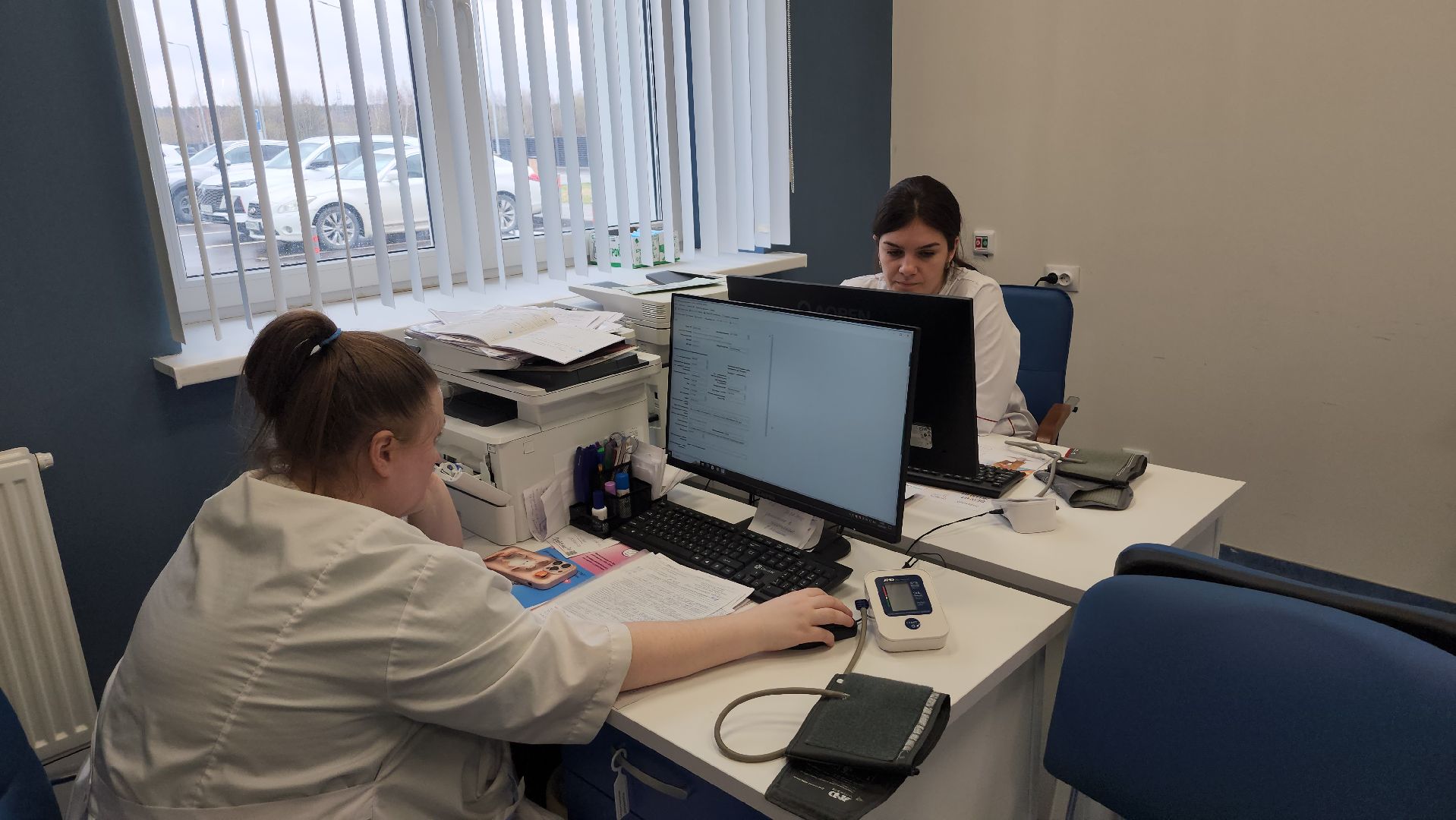 серпухов, новая поликлиника, микрорайон ивановские дворики, нацпроект здравоохранение, улица Евгения Тарасова,