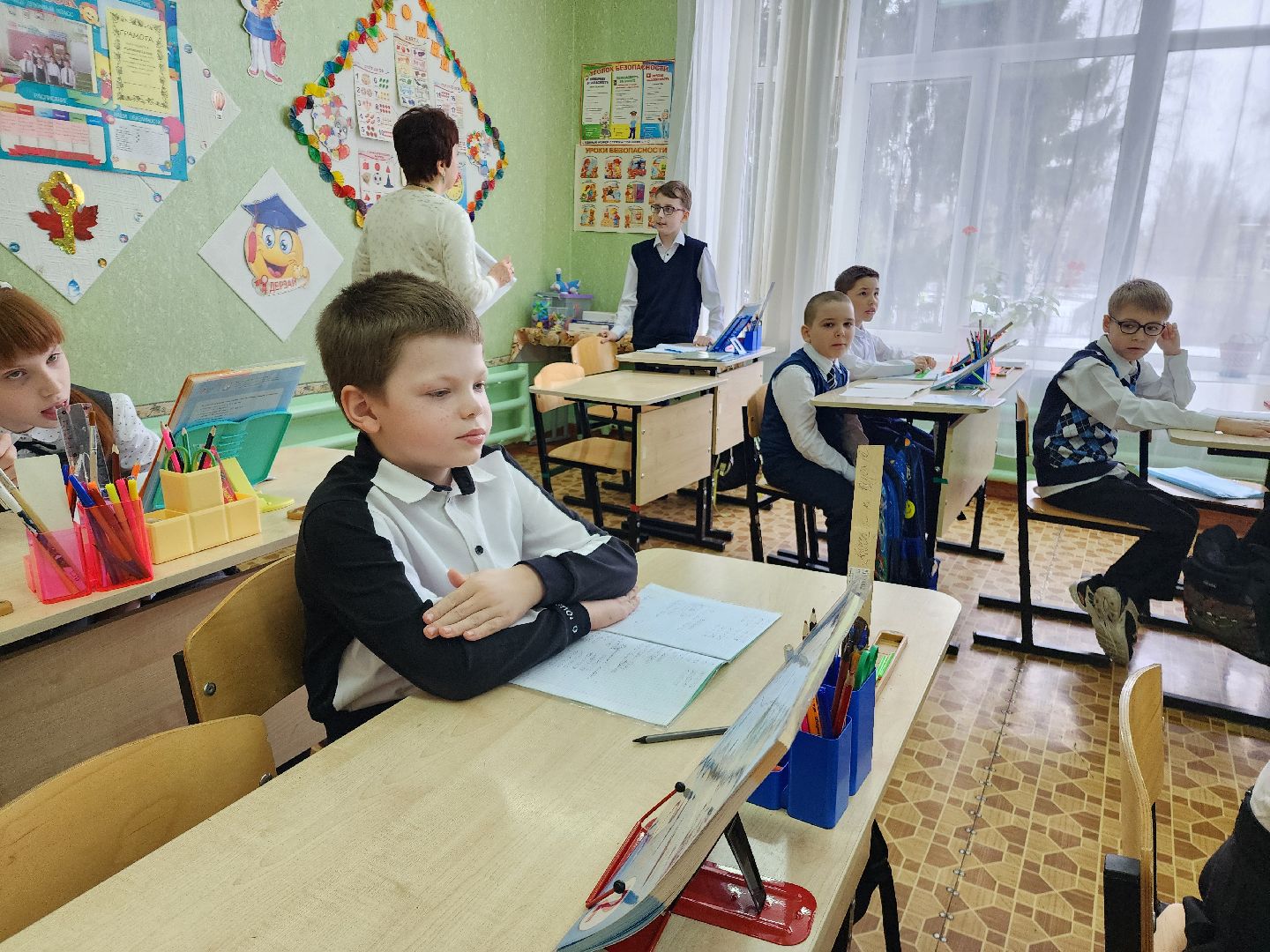 дети, школа-интернат, овз, учитель, шатура,почетный работник образования рф,