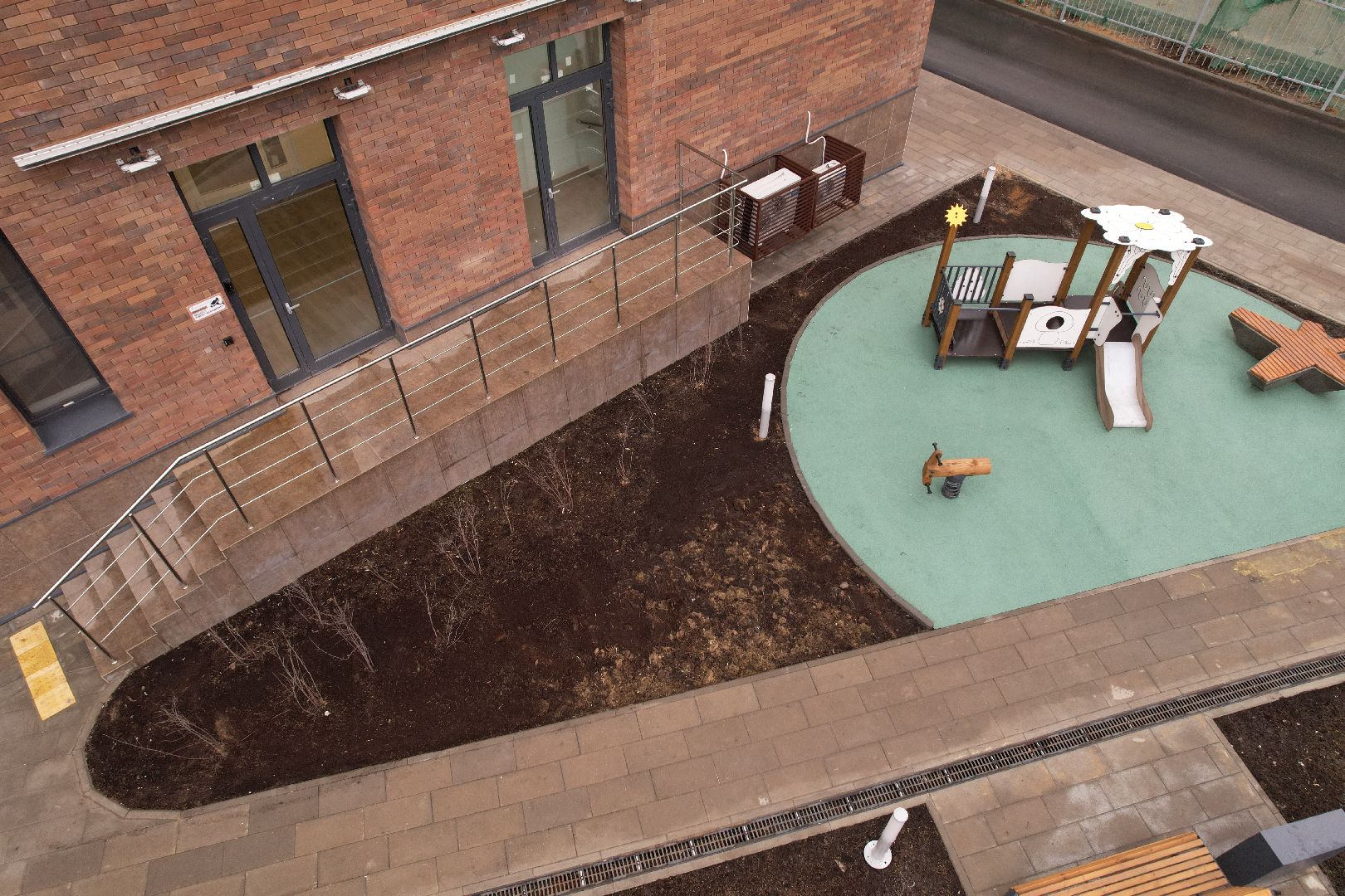 видео с коптера, поликлиника в котельниках, строительство поликлиники,