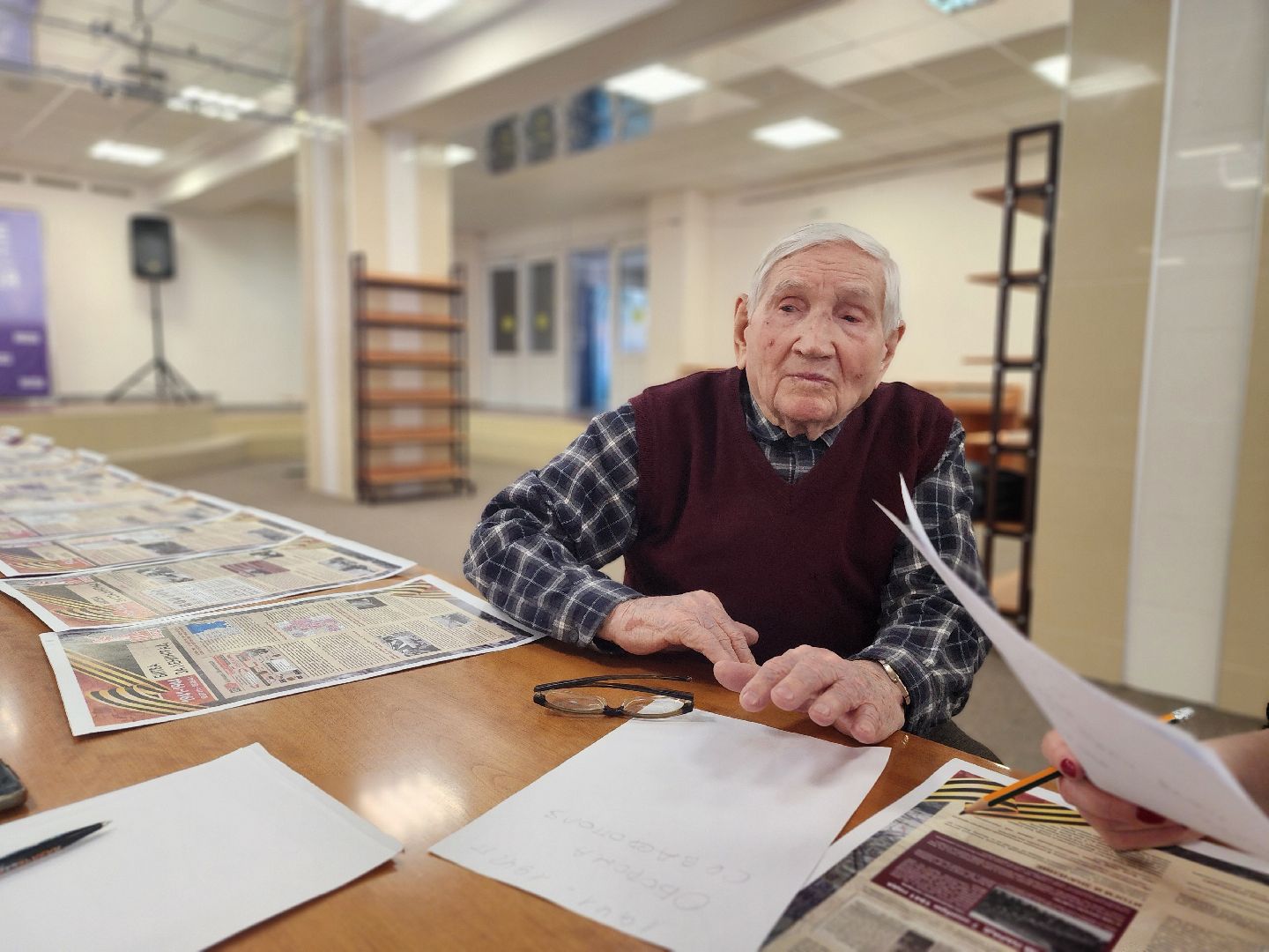 фрязино, 80-летие победы, музейно-выставочный комплекс, патриотическое воспитание, открытие выставки, ветеран вов,