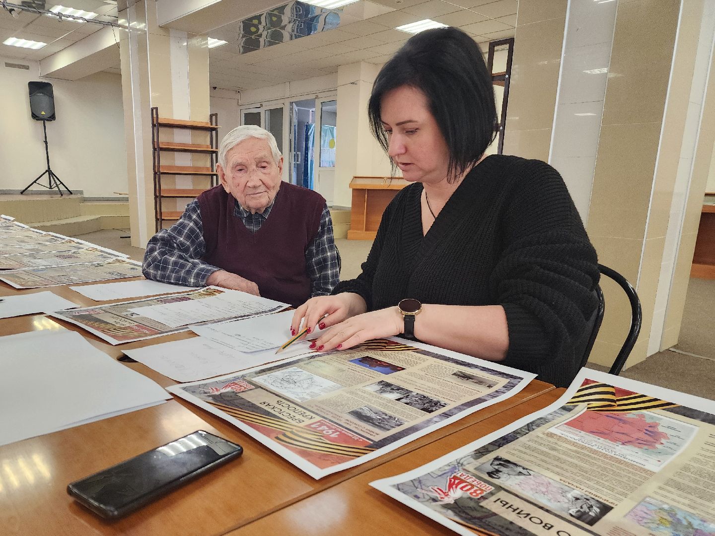 фрязино, 80-летие победы, музейно-выставочный комплекс, патриотическое воспитание, открытие выставки, ветеран вов,