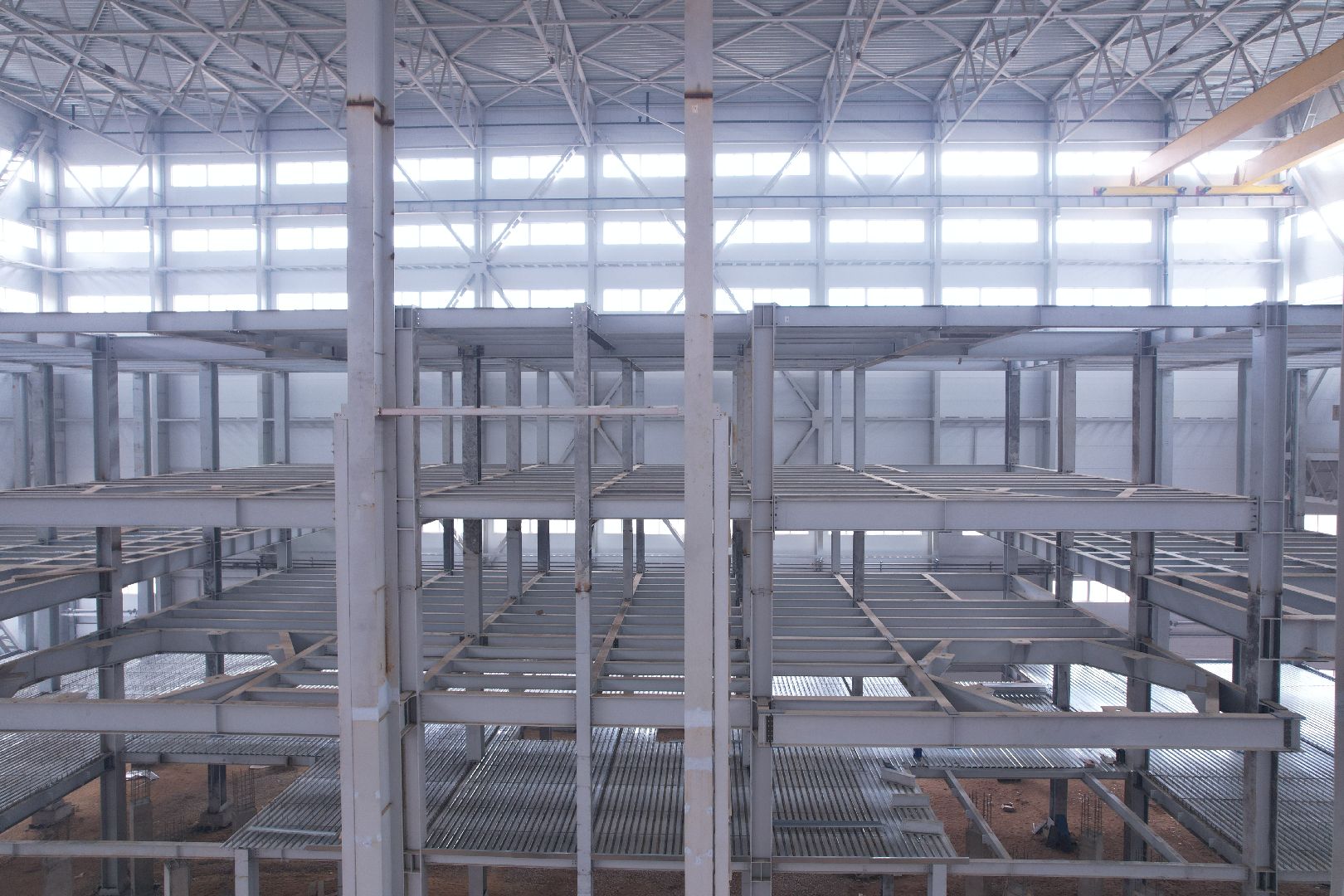 видео с коптера, строительство производственного предприятия в можайске,