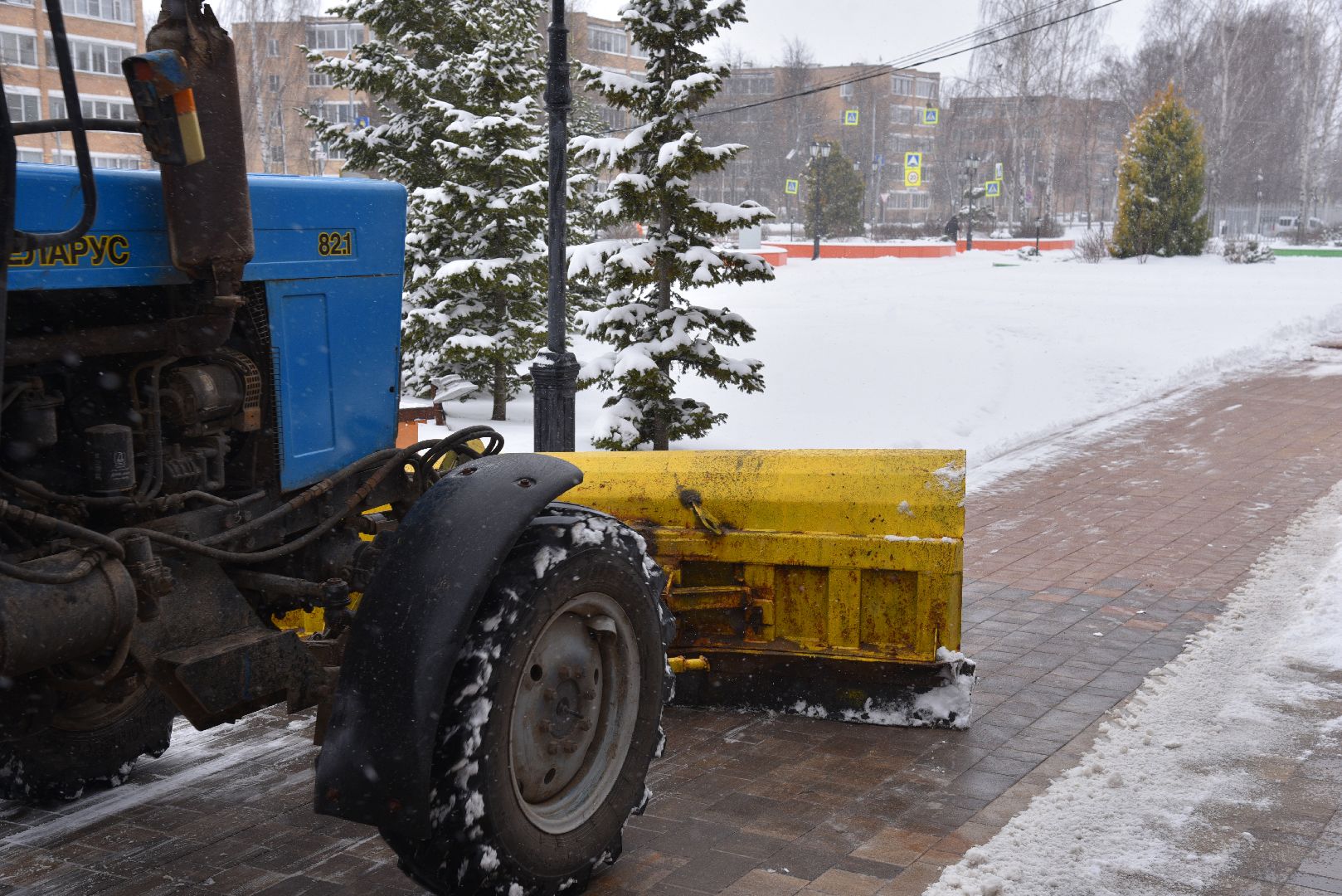 лотошино, благоустройство, уборка снега,