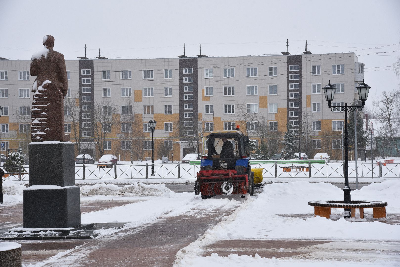 лотошино, благоустройство, уборка снега,