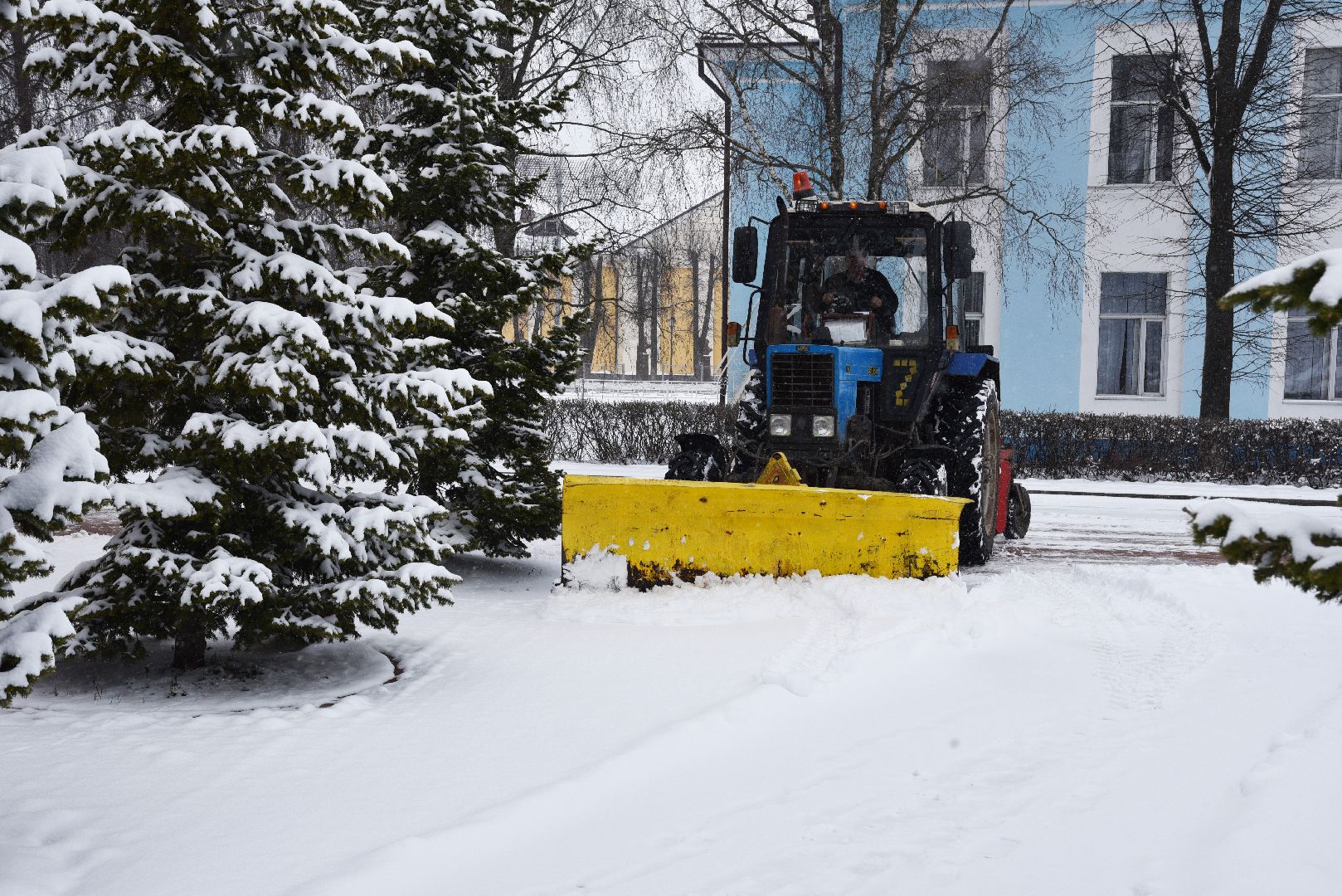лотошино, благоустройство, уборка снега,