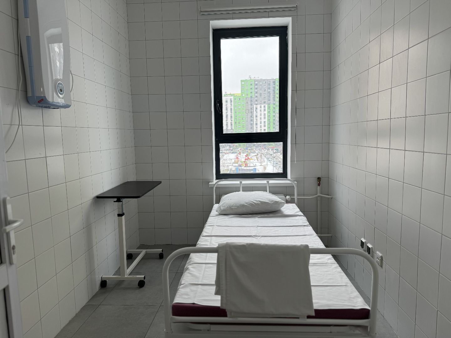 поликлиника в Дрожжино, видновская клиническая больница, ленинский городской округ,