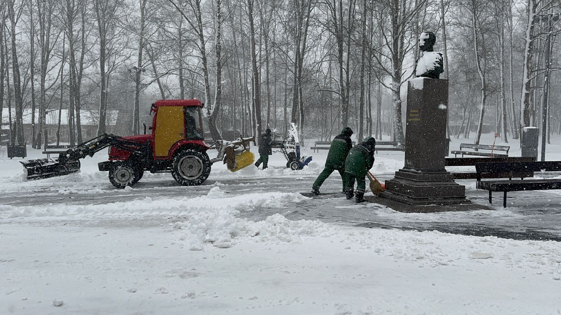 солнечногорск, уборка снега, снегопад, жители, коммунальная служба,