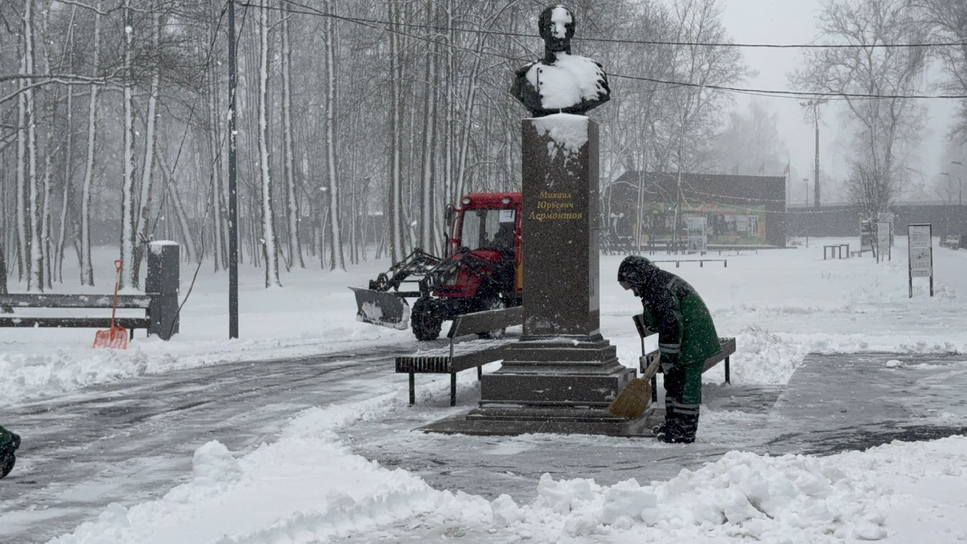 солнечногорск, уборка снега, снегопад, жители, коммунальная служба,