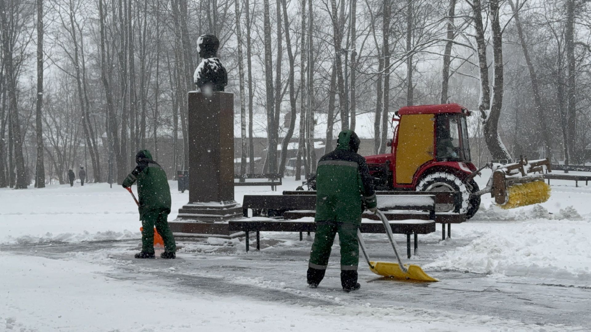 солнечногорск, уборка снега, снегопад, жители, коммунальная служба,