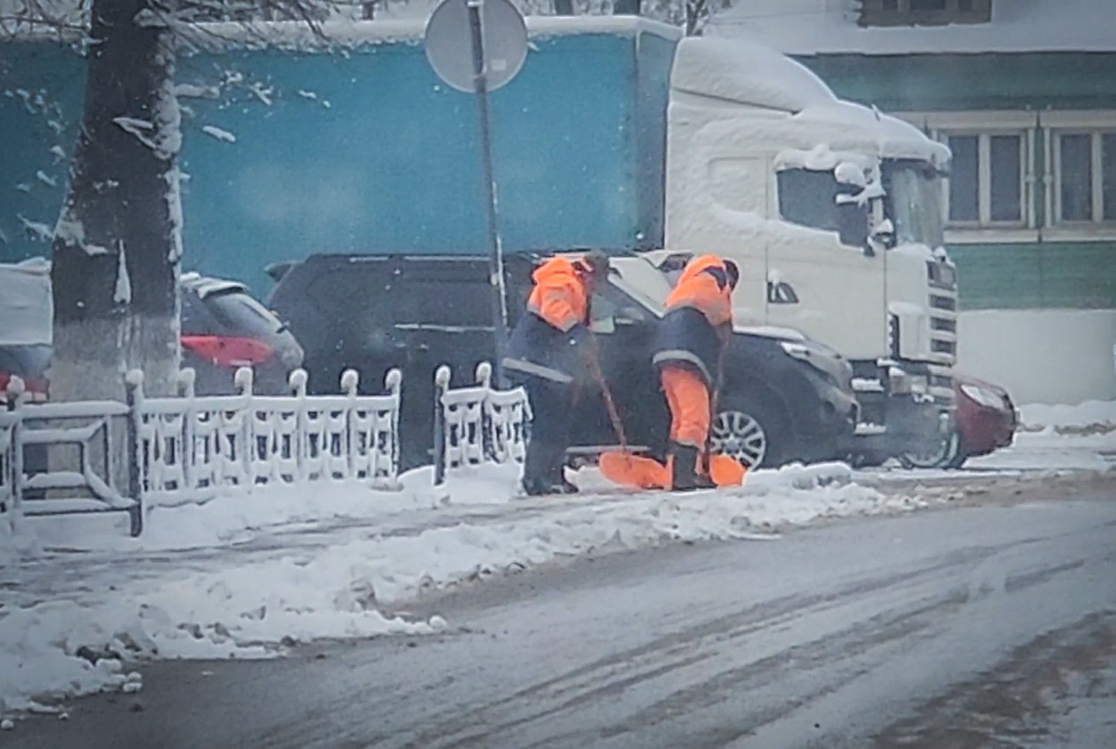 Бронницы, Уборка снега, Коммунальные службы Бронниц,