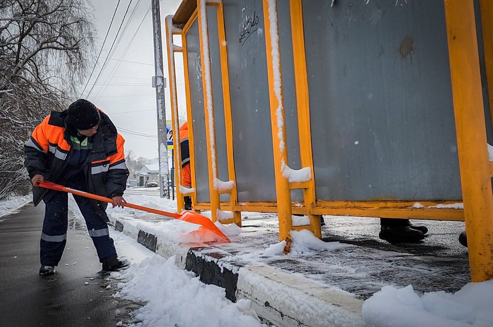 Бронницы, Уборка снега, Коммунальные службы Бронниц,