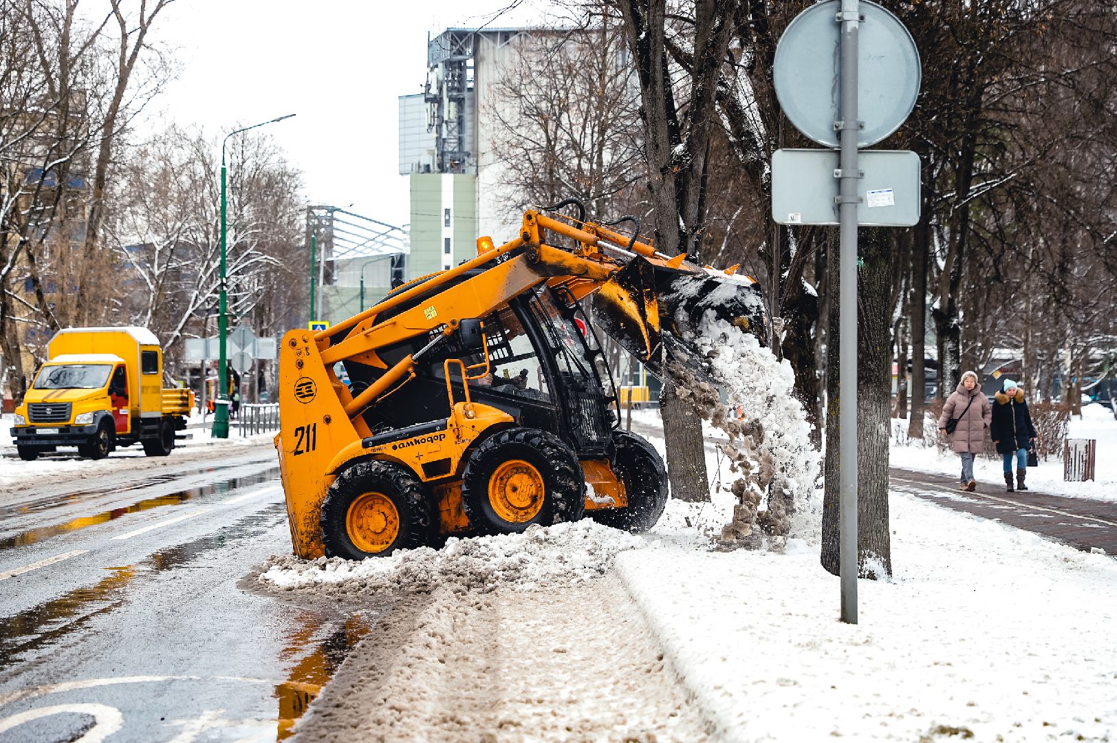 снег, уборка, жкх,