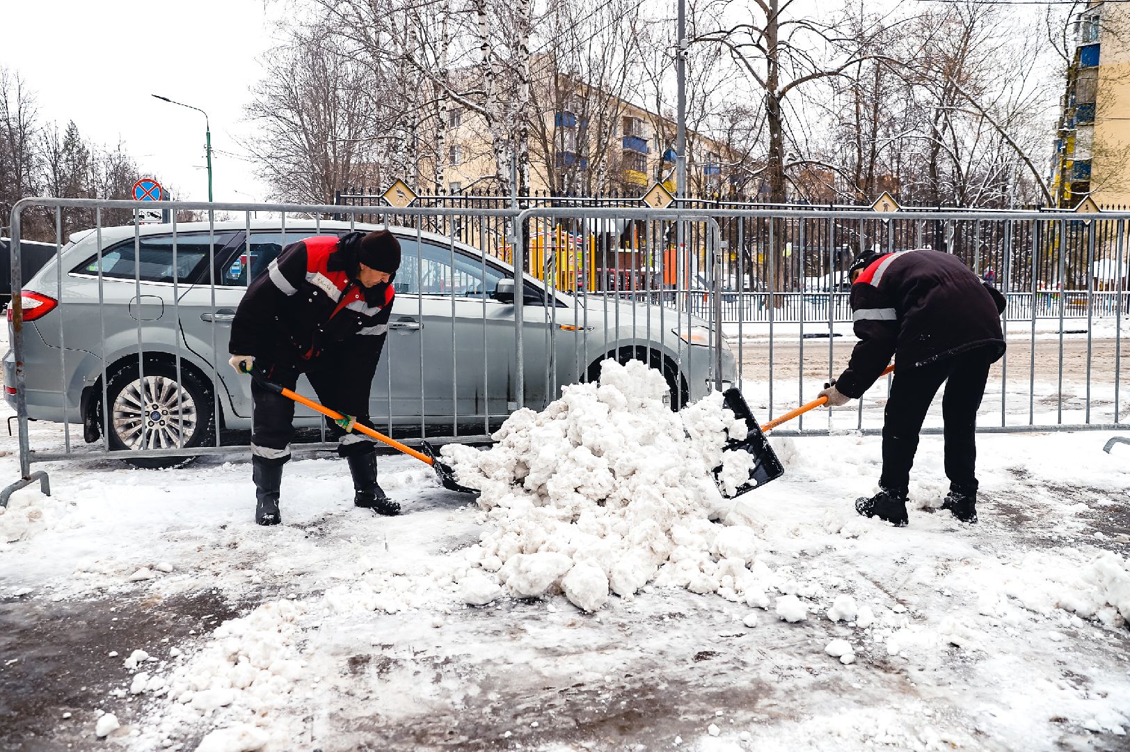 снег, уборка, жкх,