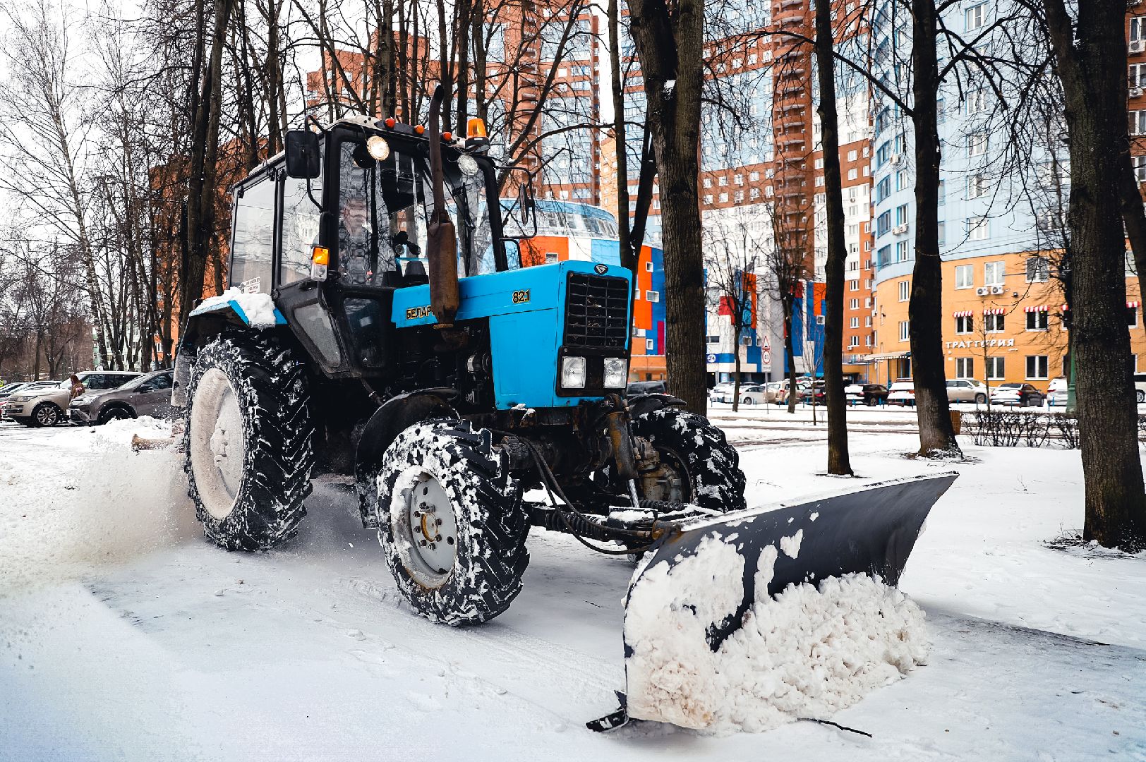 снег, уборка, жкх,
