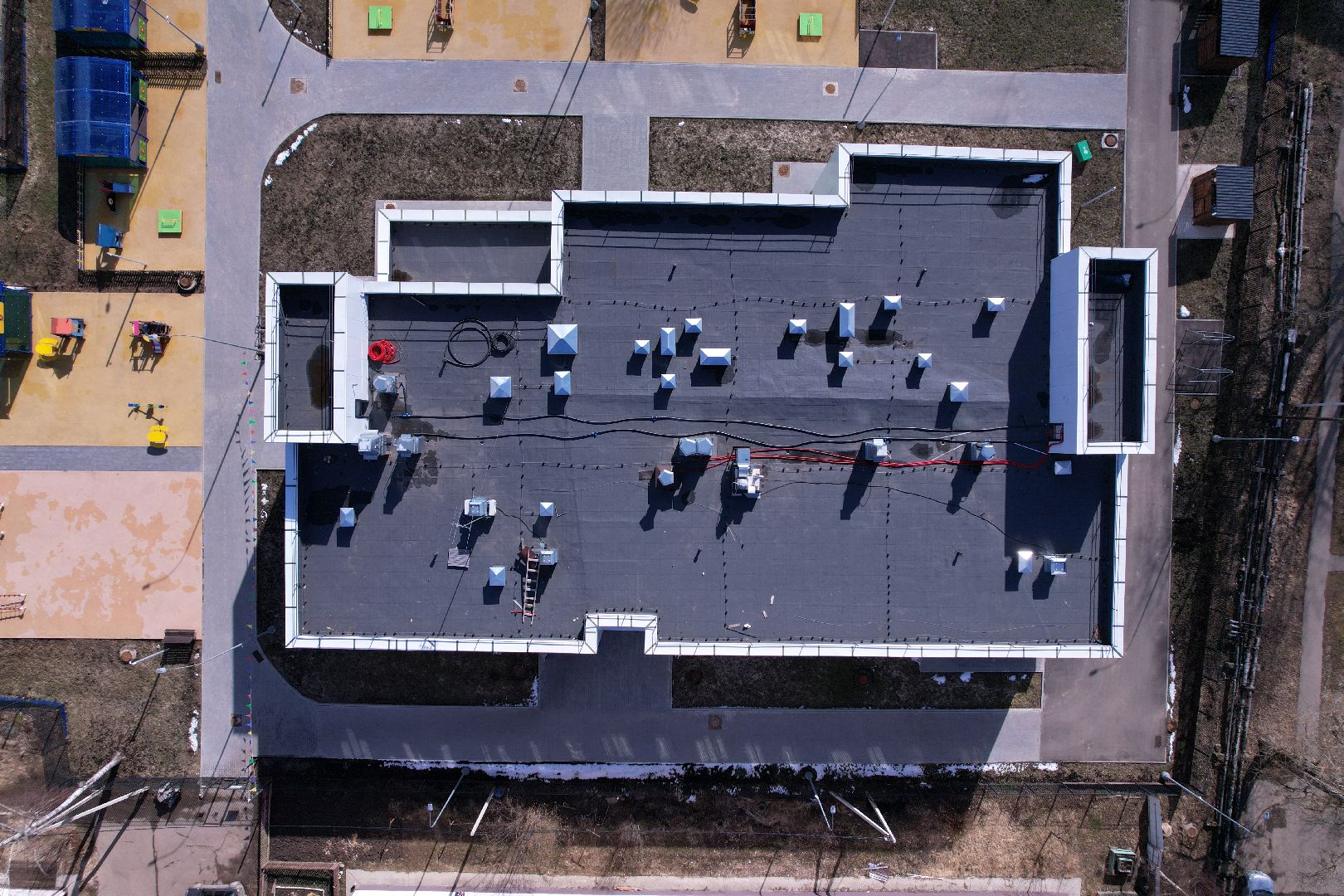 видео с коптера, дошкольное отделение 21, обучение детей с расстройством аутистического спектра,