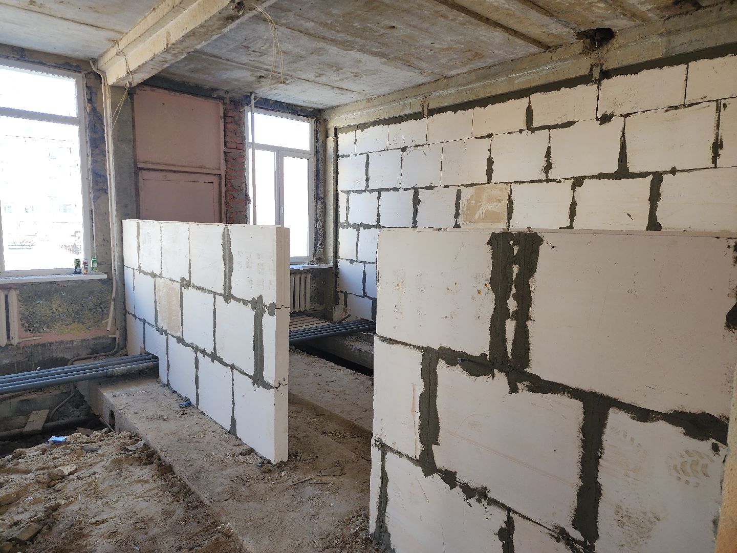 серпухов, подмосковье, капремонт школы,