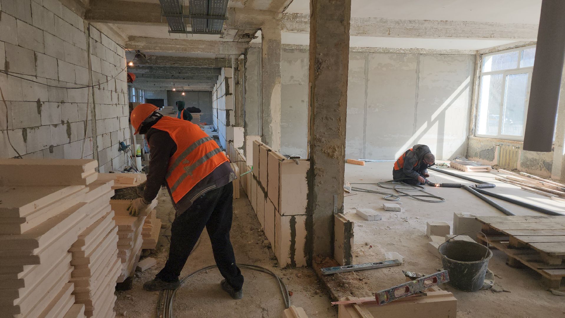 серпухов, подмосковье, капремонт школы,