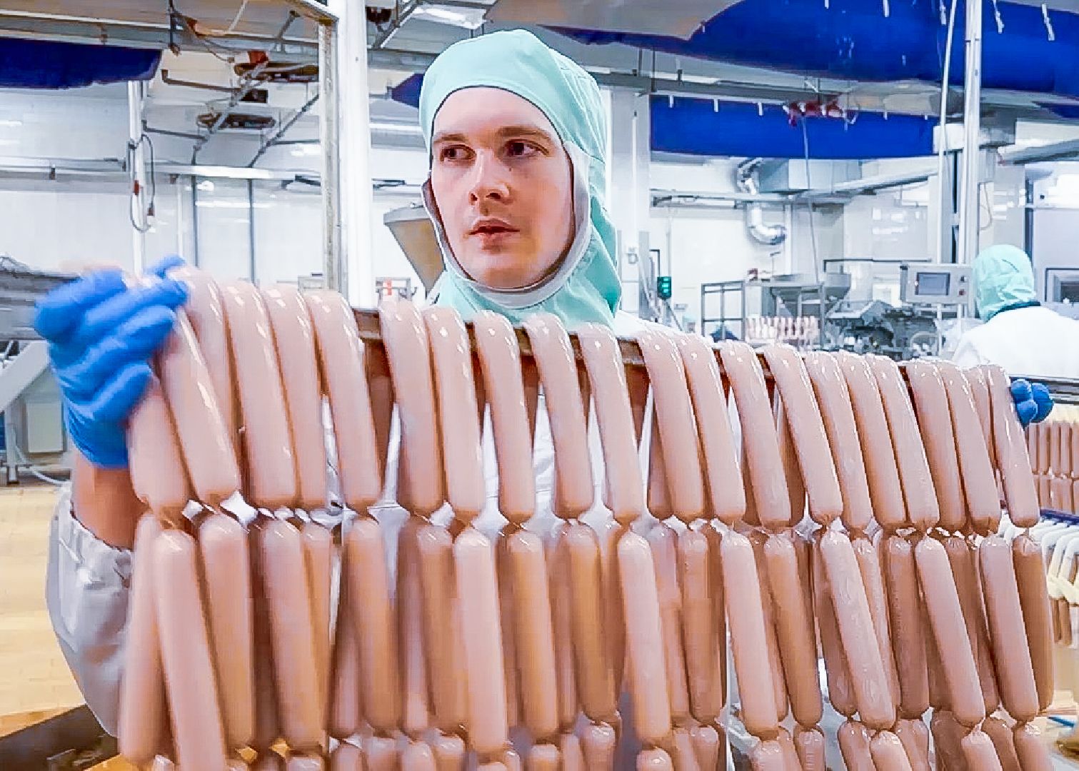 клин, экономика, сосиски, люди,