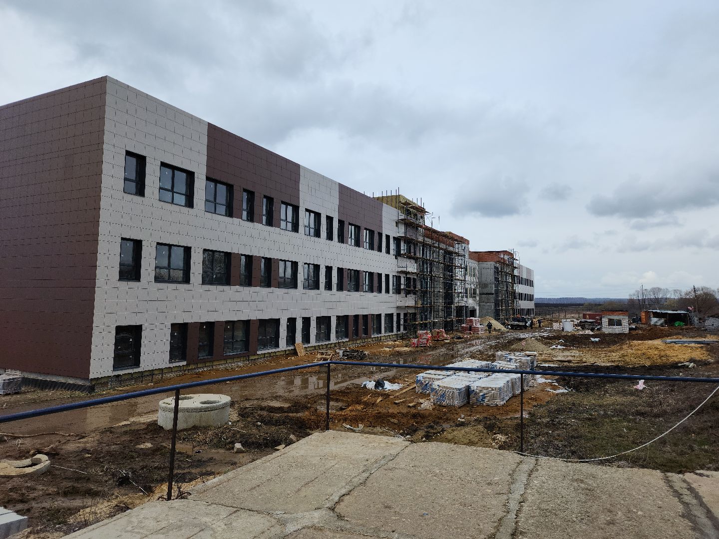 Зарайск, Строительство, Школа на Московской, Новая школа в Зарайске, школа на 825 мест,