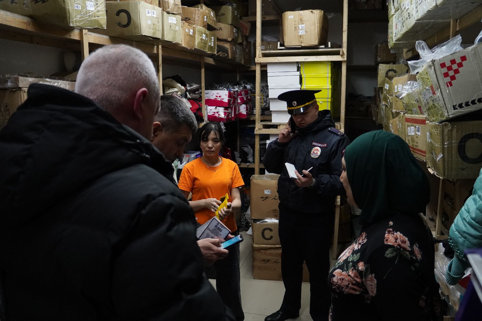 рейд, миграционное законодательство, микрорайон Южный, микрорайон опытное поле, котельники,