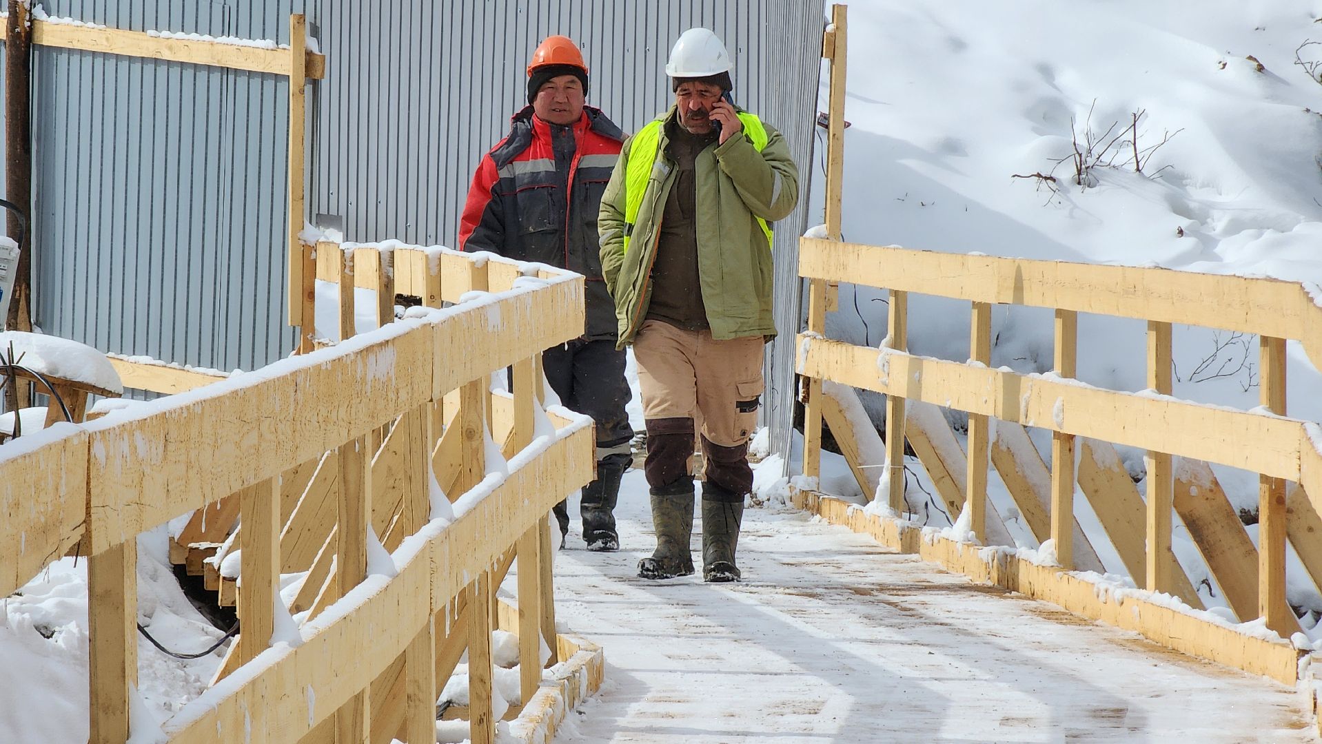 Ремонт моста, Транспорт, Поречье, Руза,