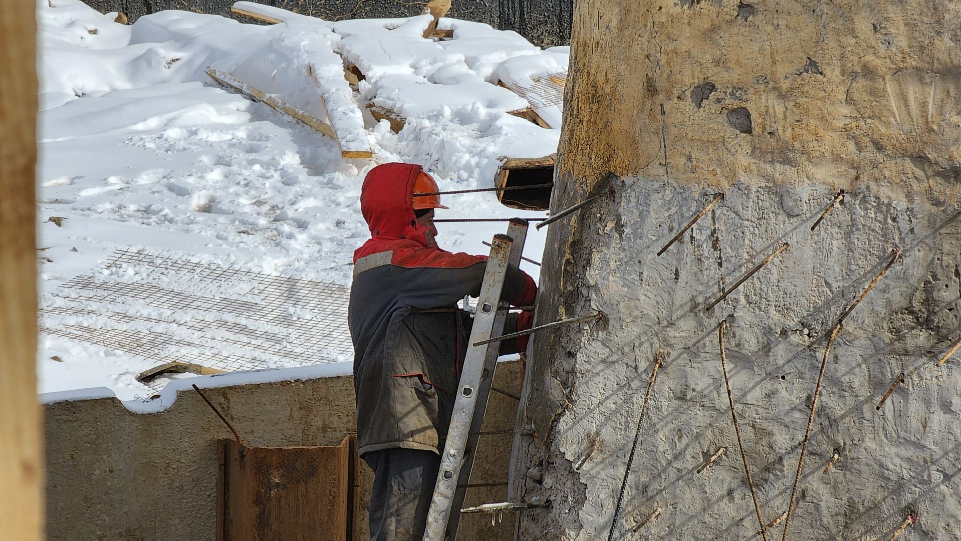 Ремонт моста, Транспорт, Поречье, Руза,