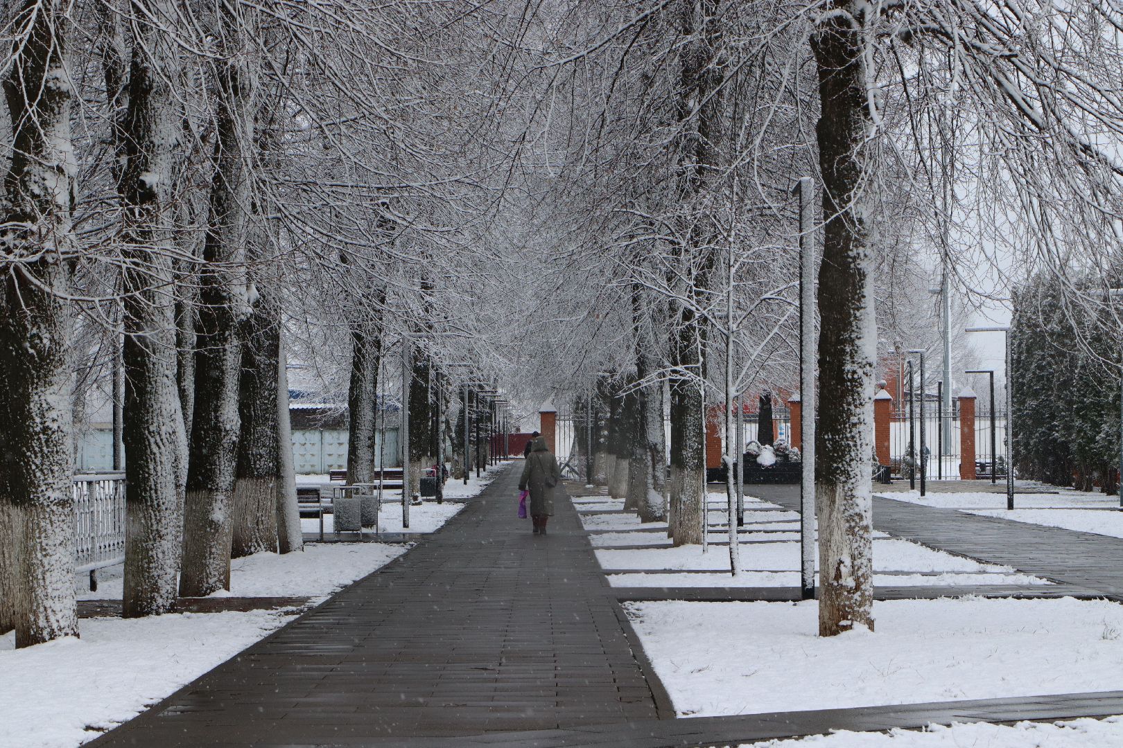 серебряные пруды, апрельский снег,