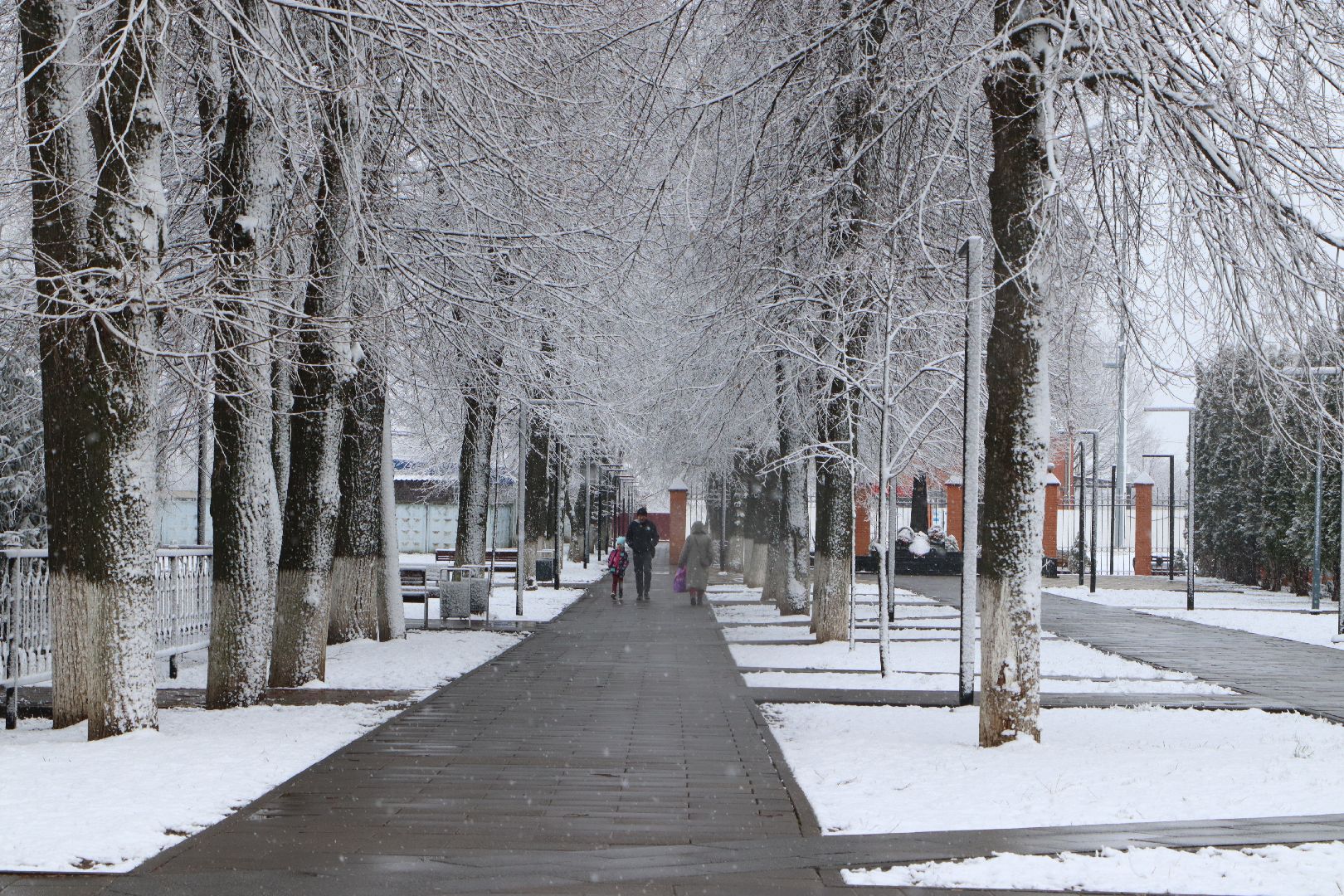 серебряные пруды, апрельский снег,