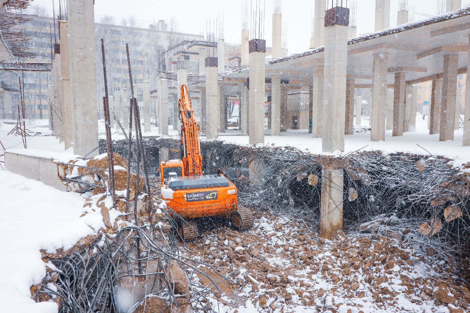 клин, общество, благоустройство, снос недостроя,