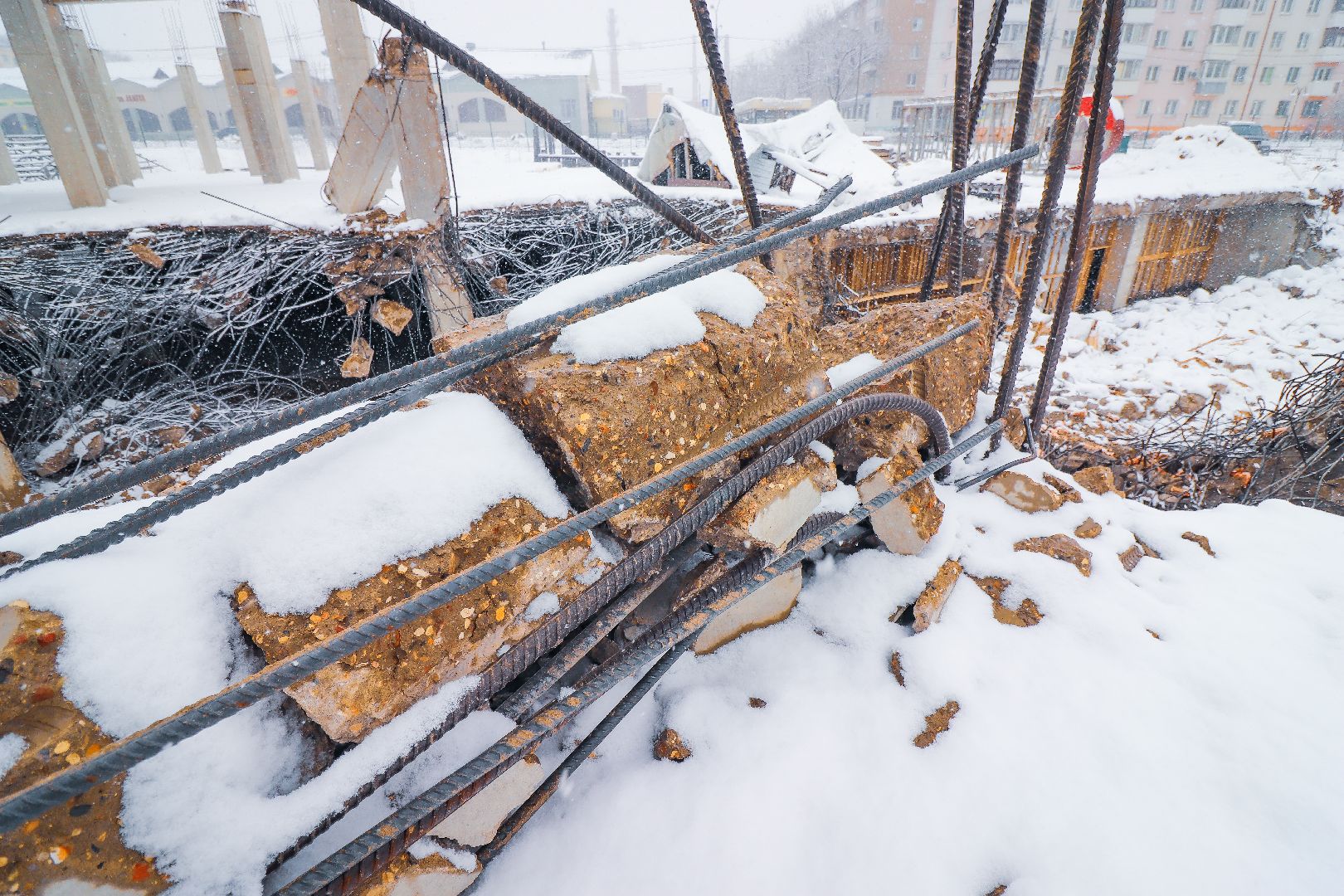 клин, общество, благоустройство, снос недостроя,