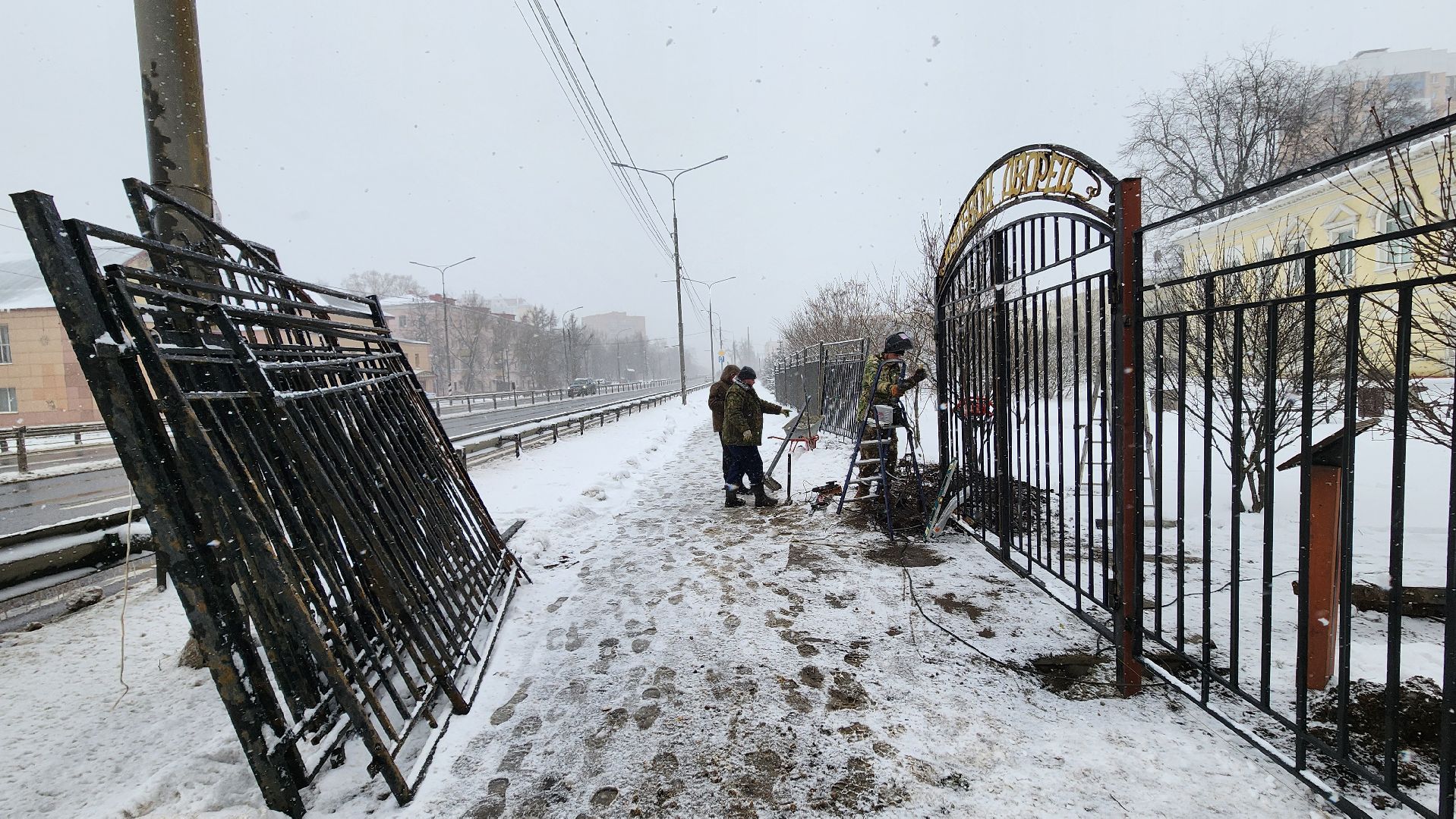 солнечногорск, путевой дворец, благоустройство,