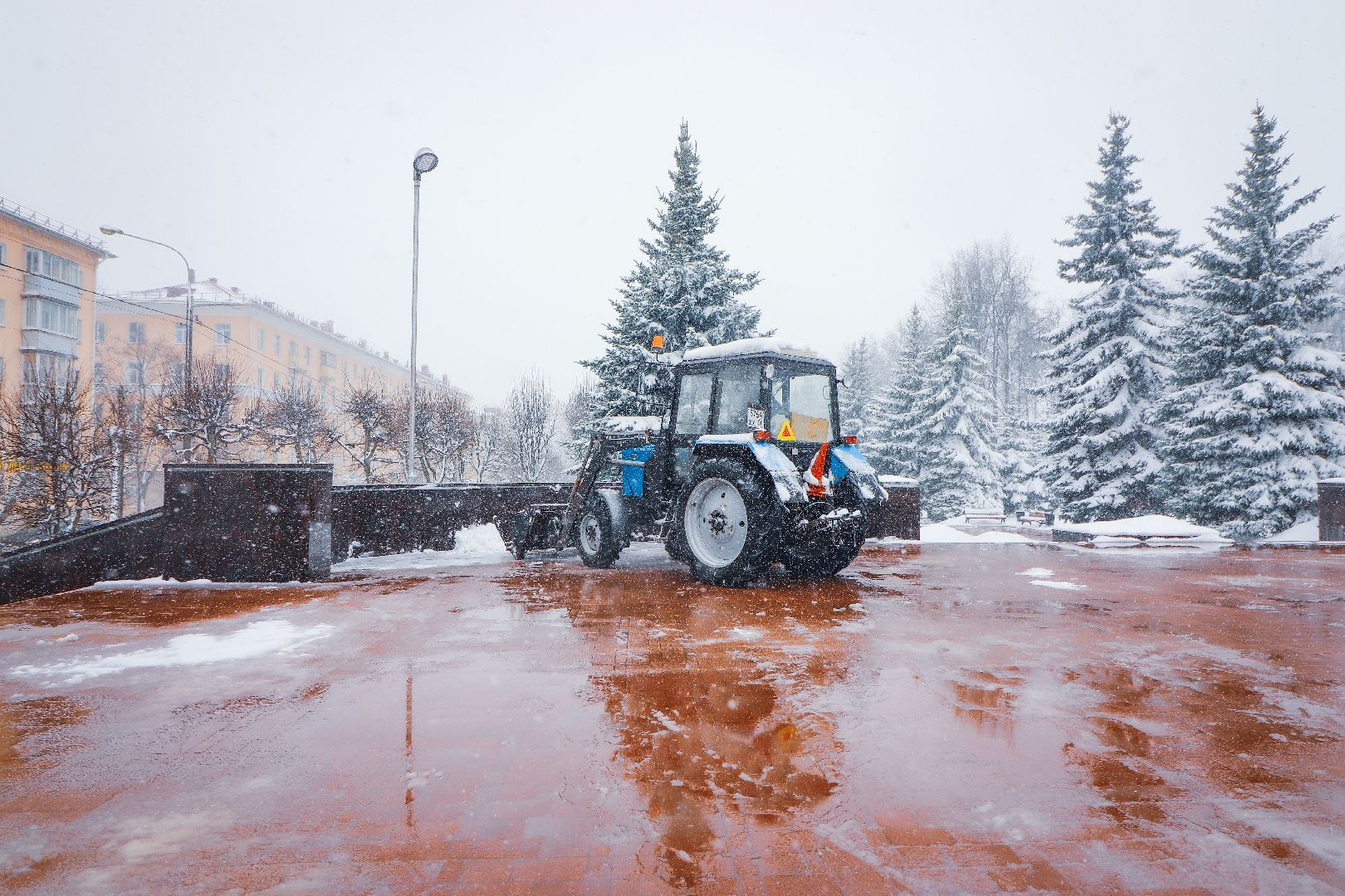 клин, общество, жкх, уборка снега, зион,