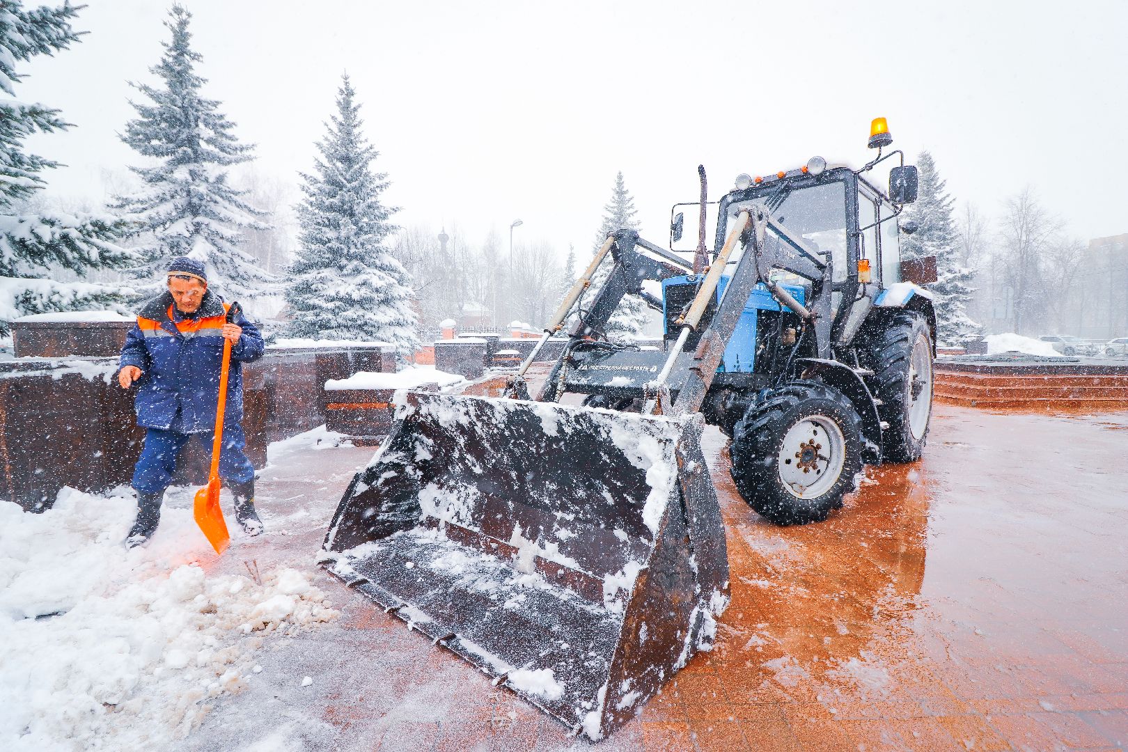 клин, общество, жкх, уборка снега, зион,