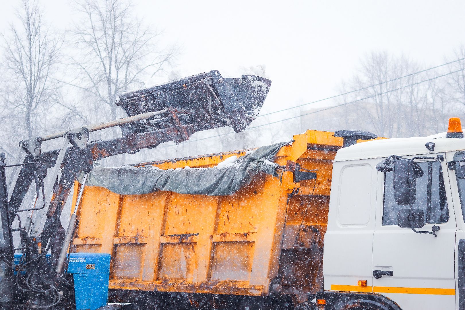 клин, общество, жкх, уборка снега, зион,