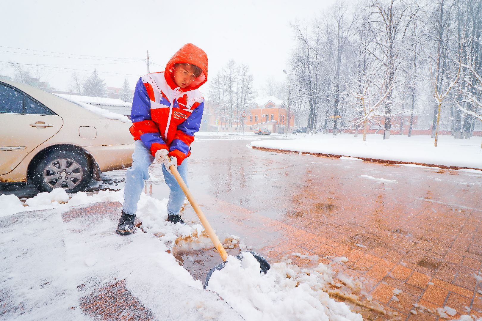 клин, общество, жкх, уборка снега, зион,