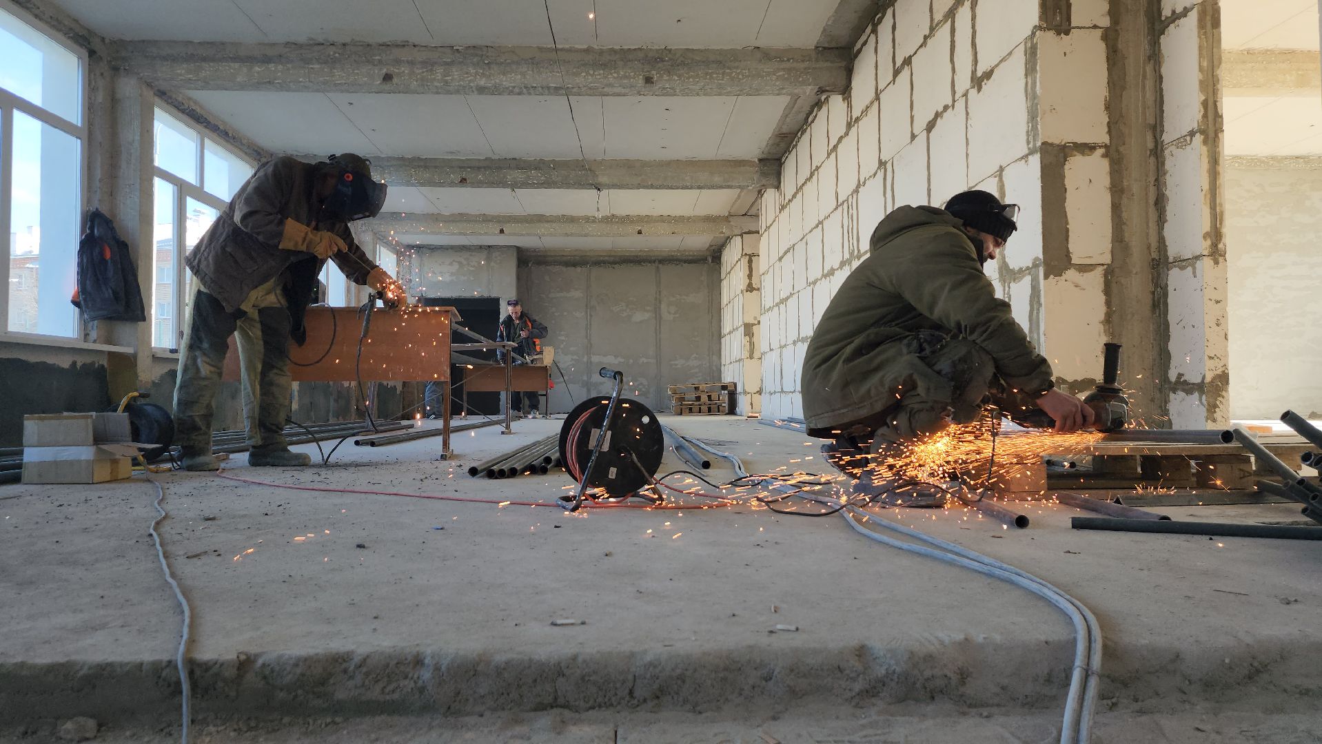 серпухов, улица советская, капитальный ремонт школы, школа 9,