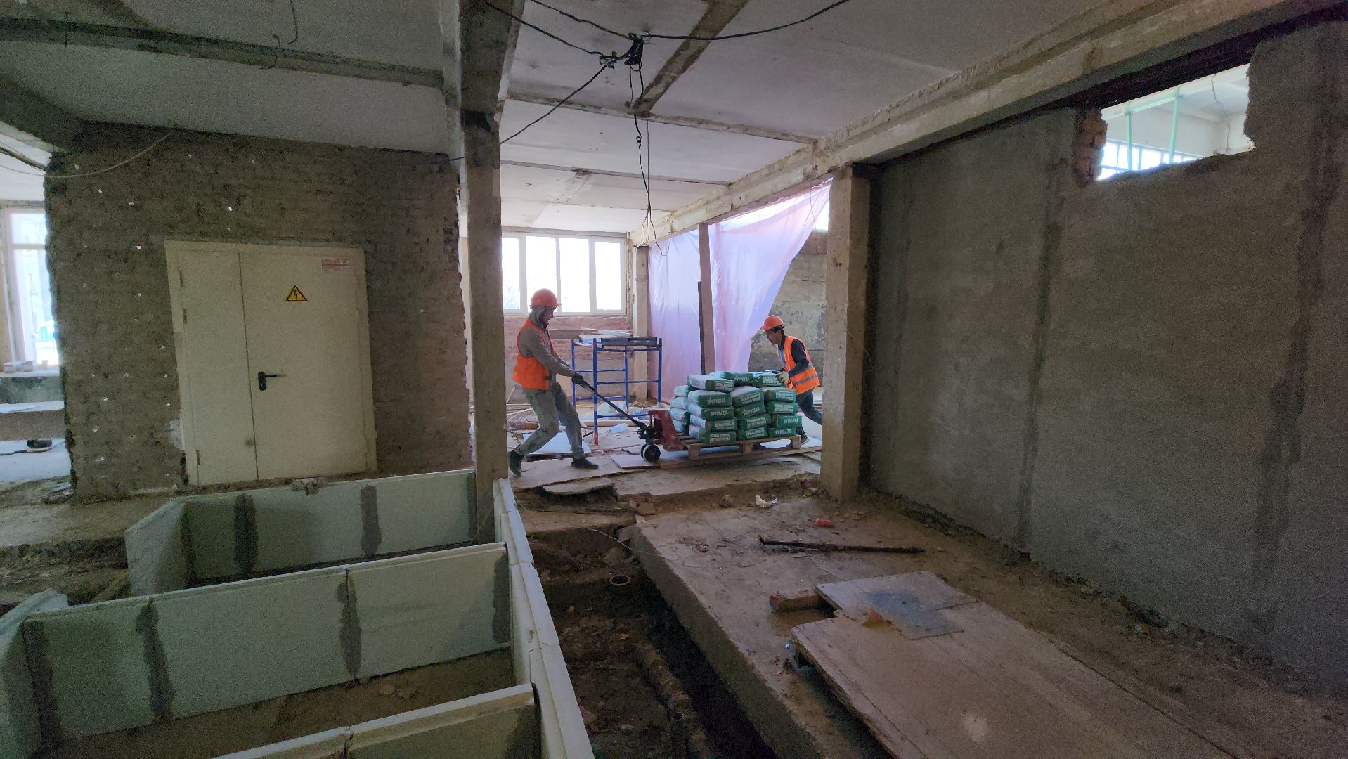 серпухов, улица советская, капитальный ремонт школы, школа 9,