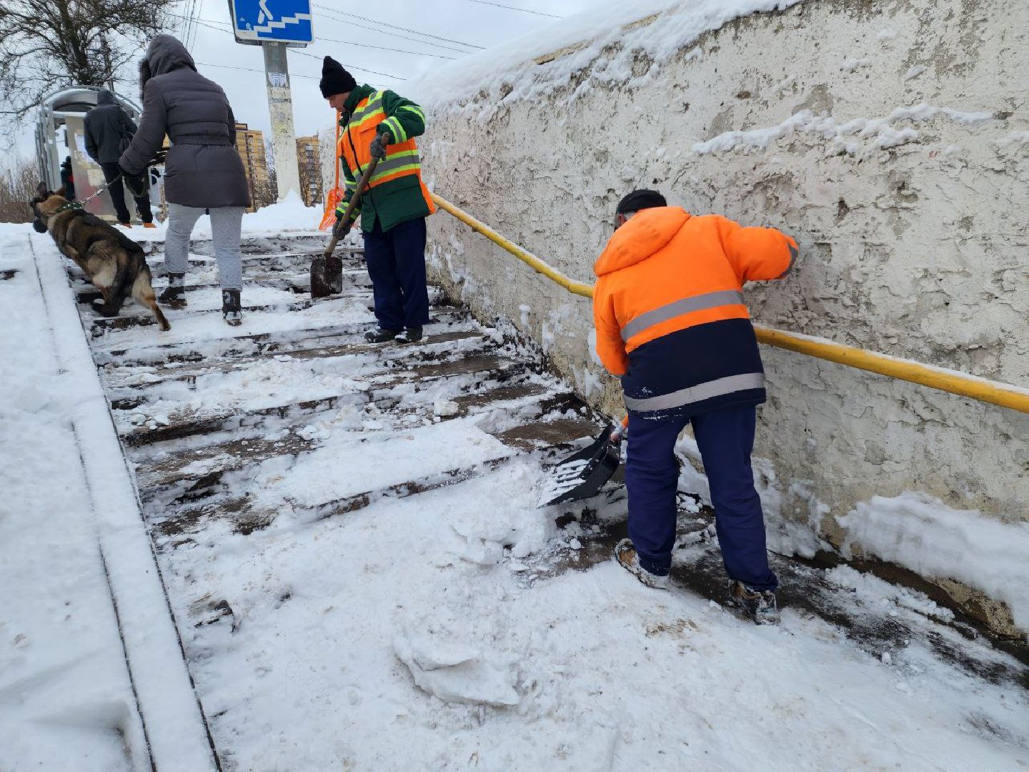 солнечногорск, уборка снега, жители, коммунальные службы, снегопад,
