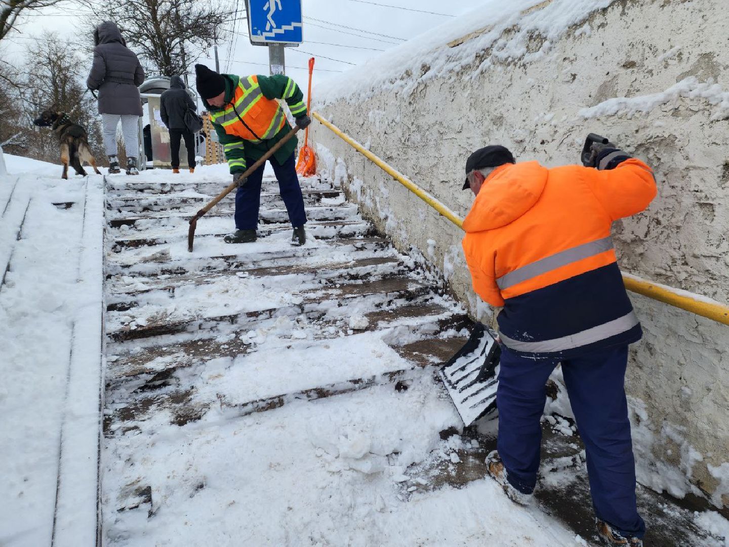 солнечногорск, уборка снега, жители, коммунальные службы, снегопад,