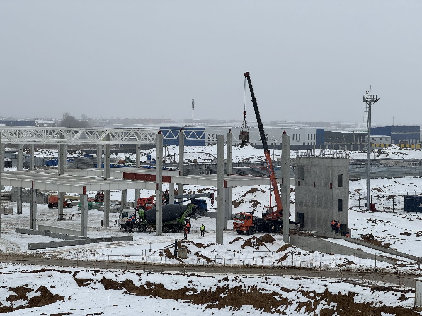 строительство, логистический центр, склад, балашиха,