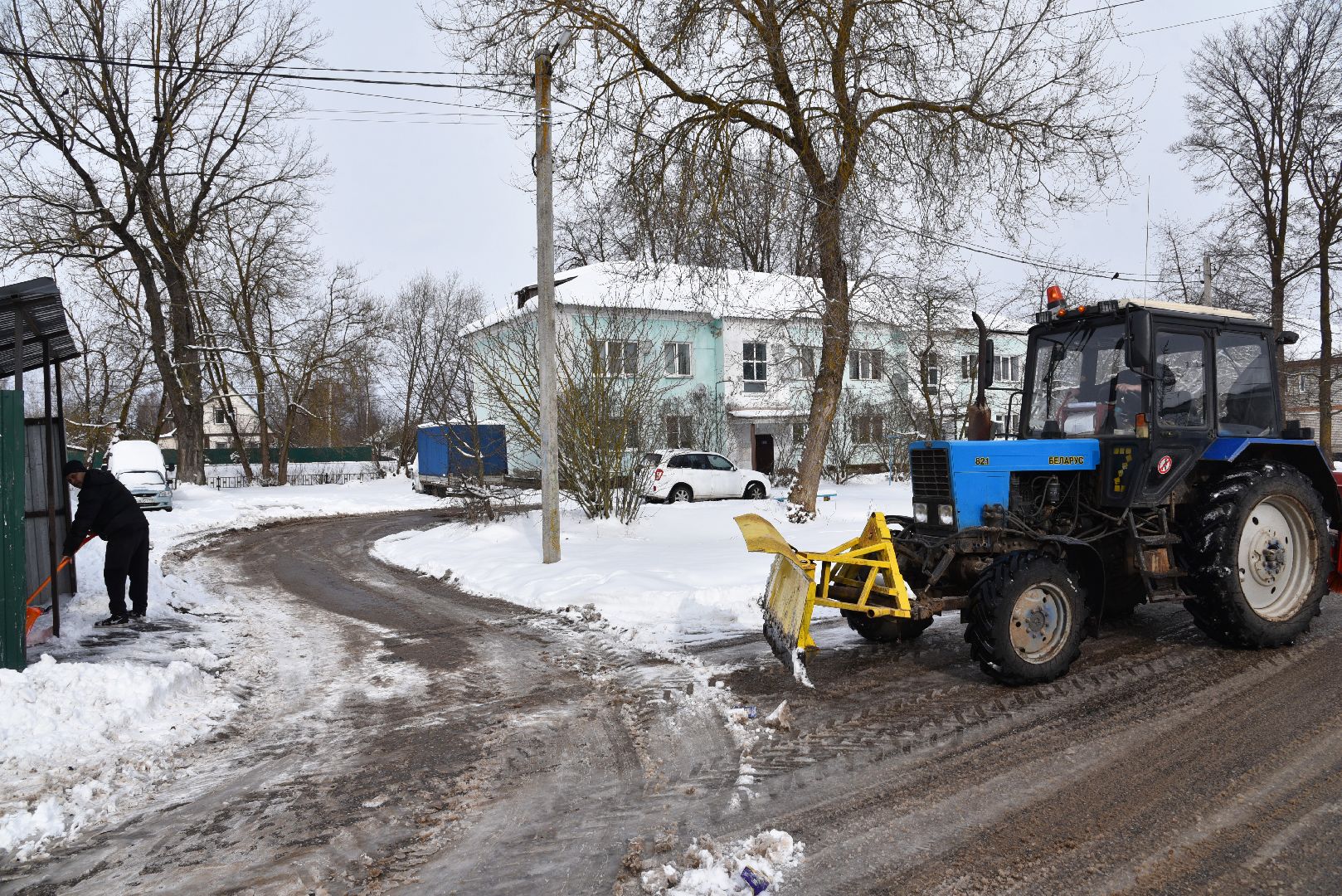 лотошино, добродел, благоустройство, уборка снега, обращения жителей,