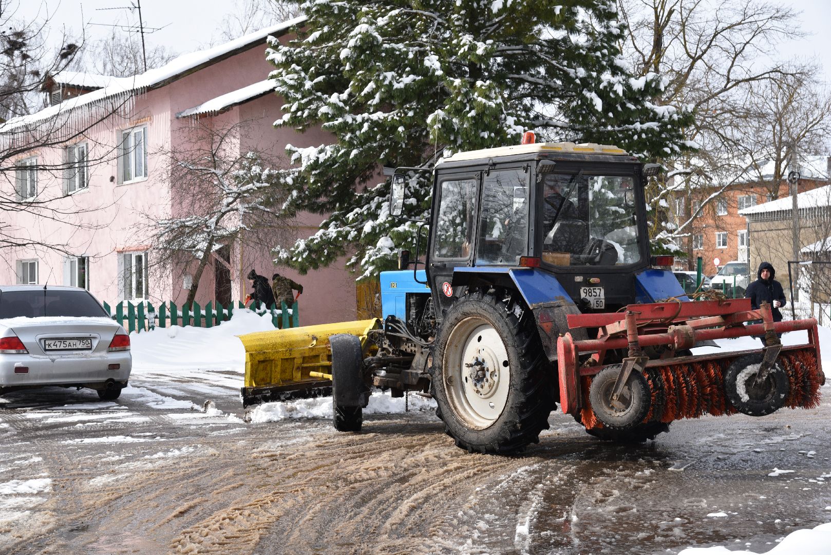 лотошино, добродел, благоустройство, уборка снега, обращения жителей,