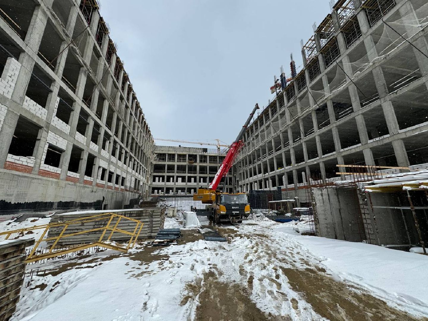 строительство, больница, ольгино, госпиталь,