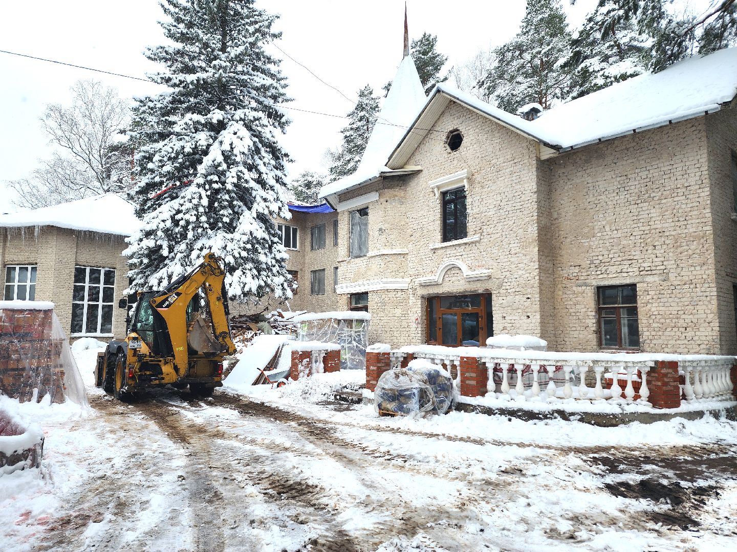 дубна, строительство, капитальный ремонт, школа искусств,