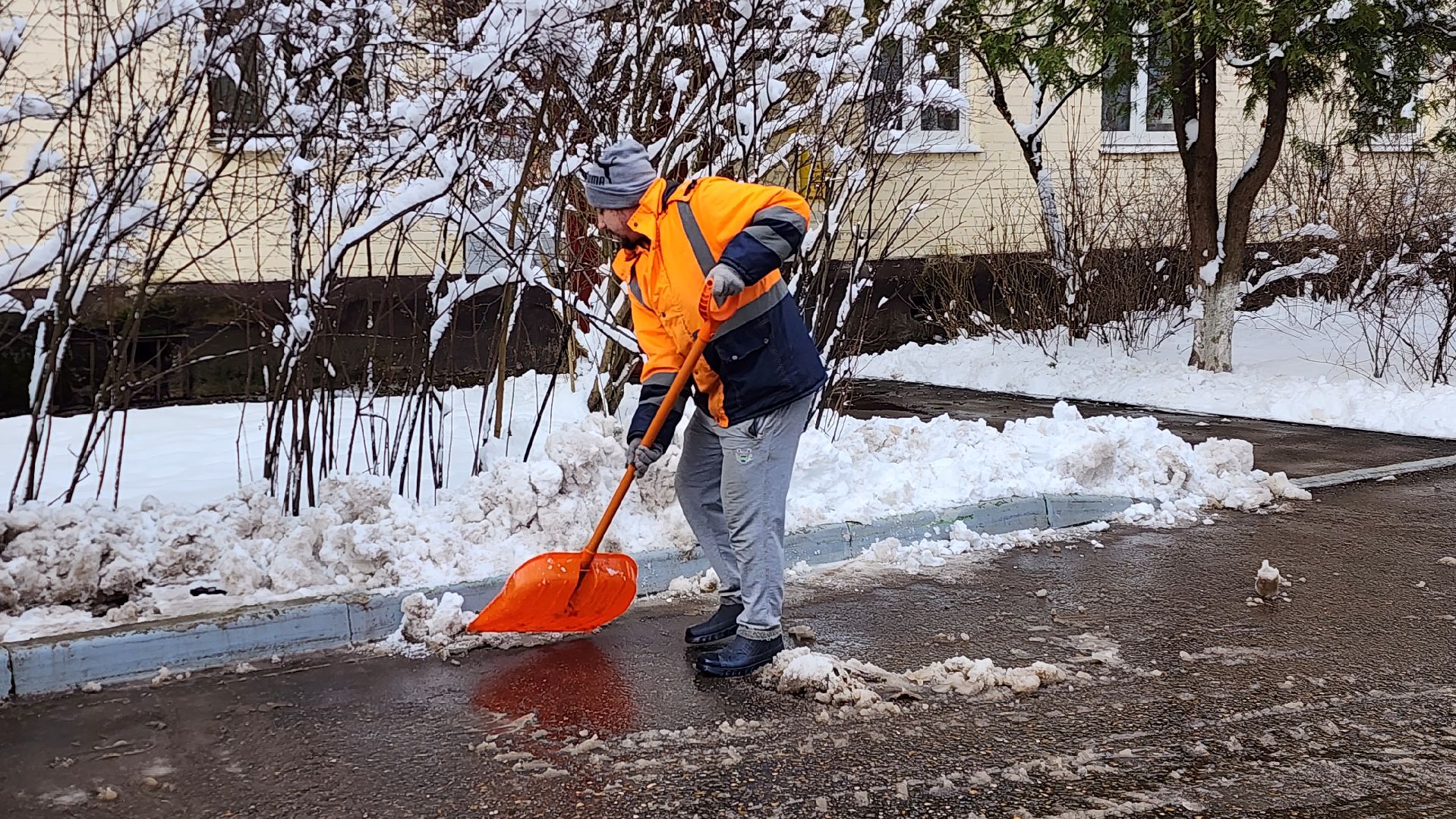 истра, очистка снега, благоустройство,