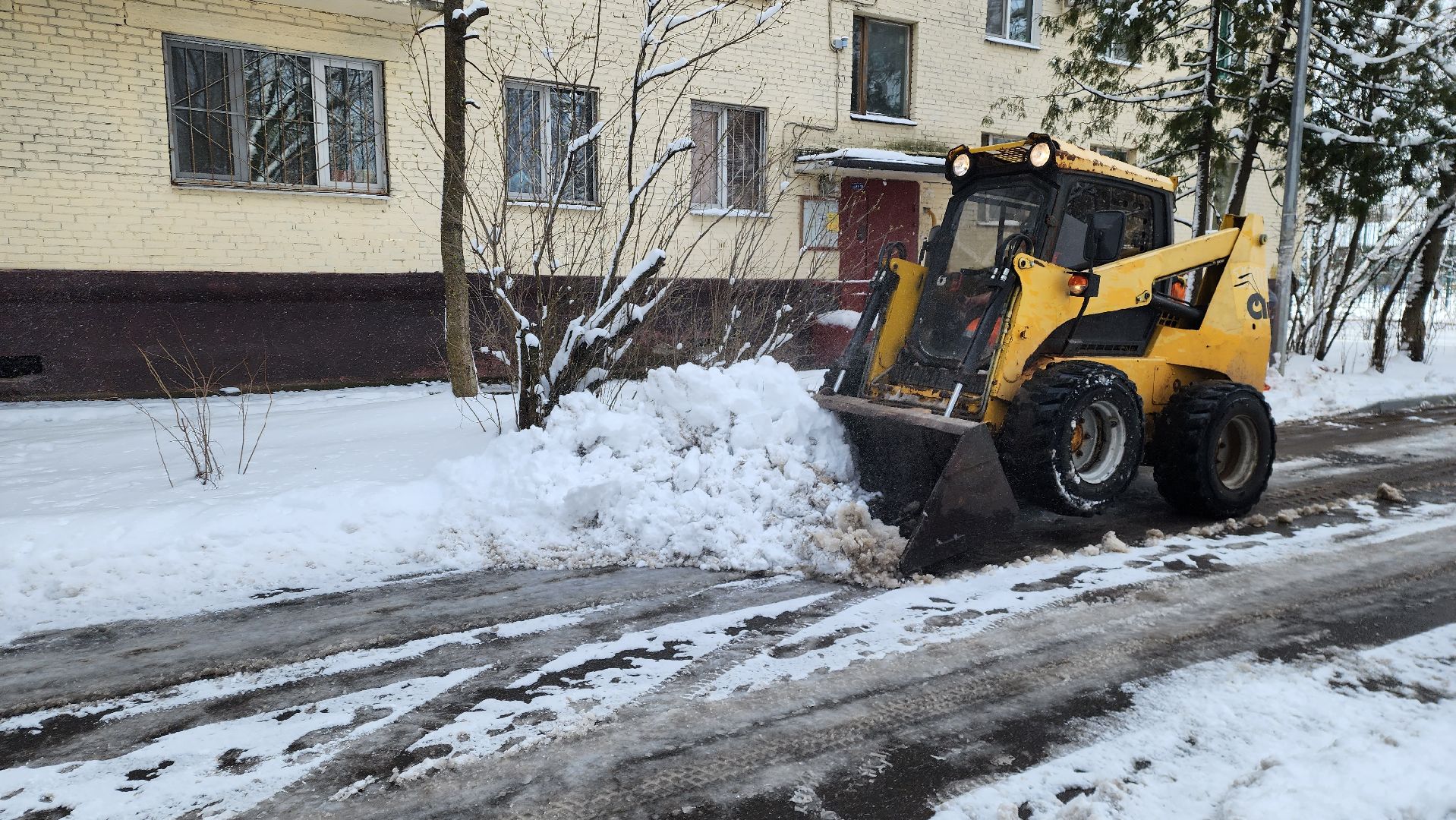 истра, очистка снега, благоустройство,