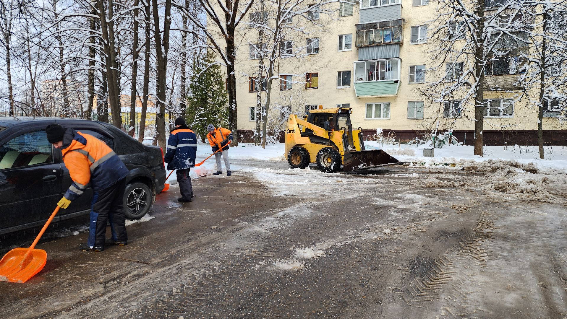 истра, очистка снега, благоустройство,