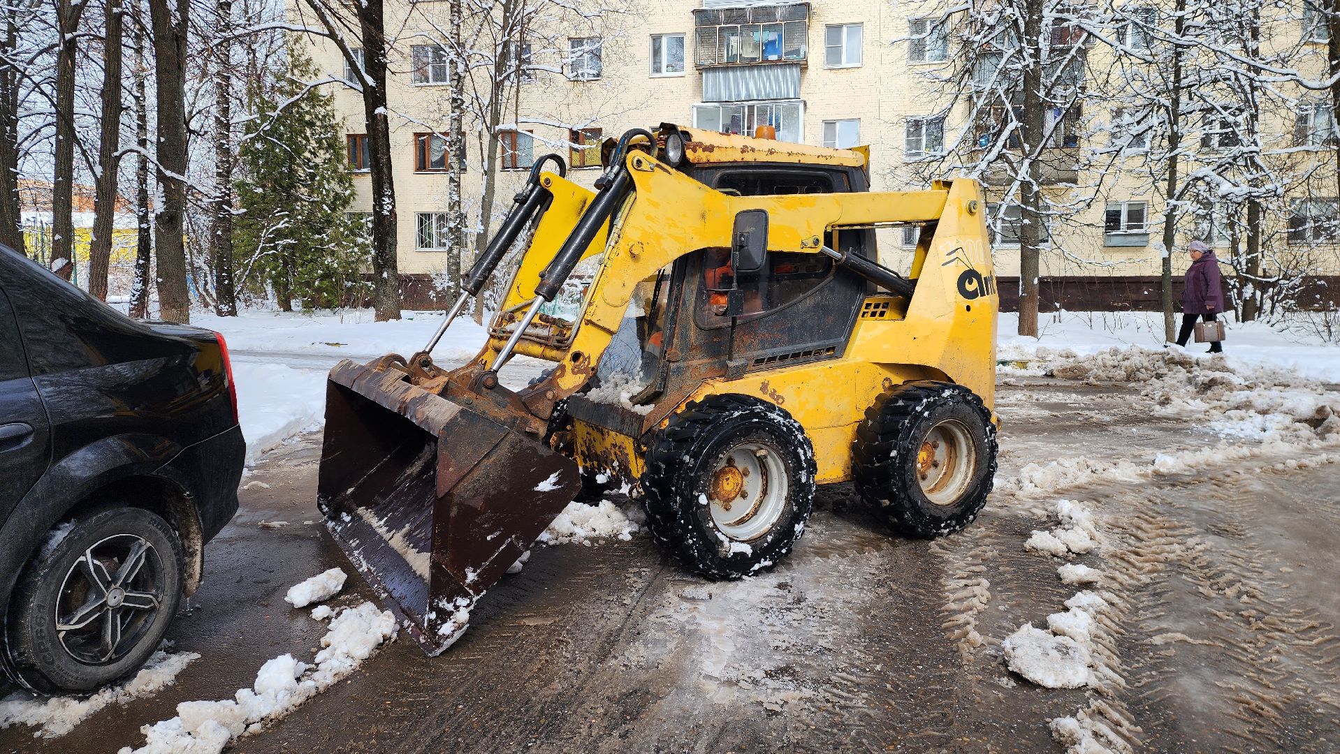 истра, очистка снега, благоустройство,