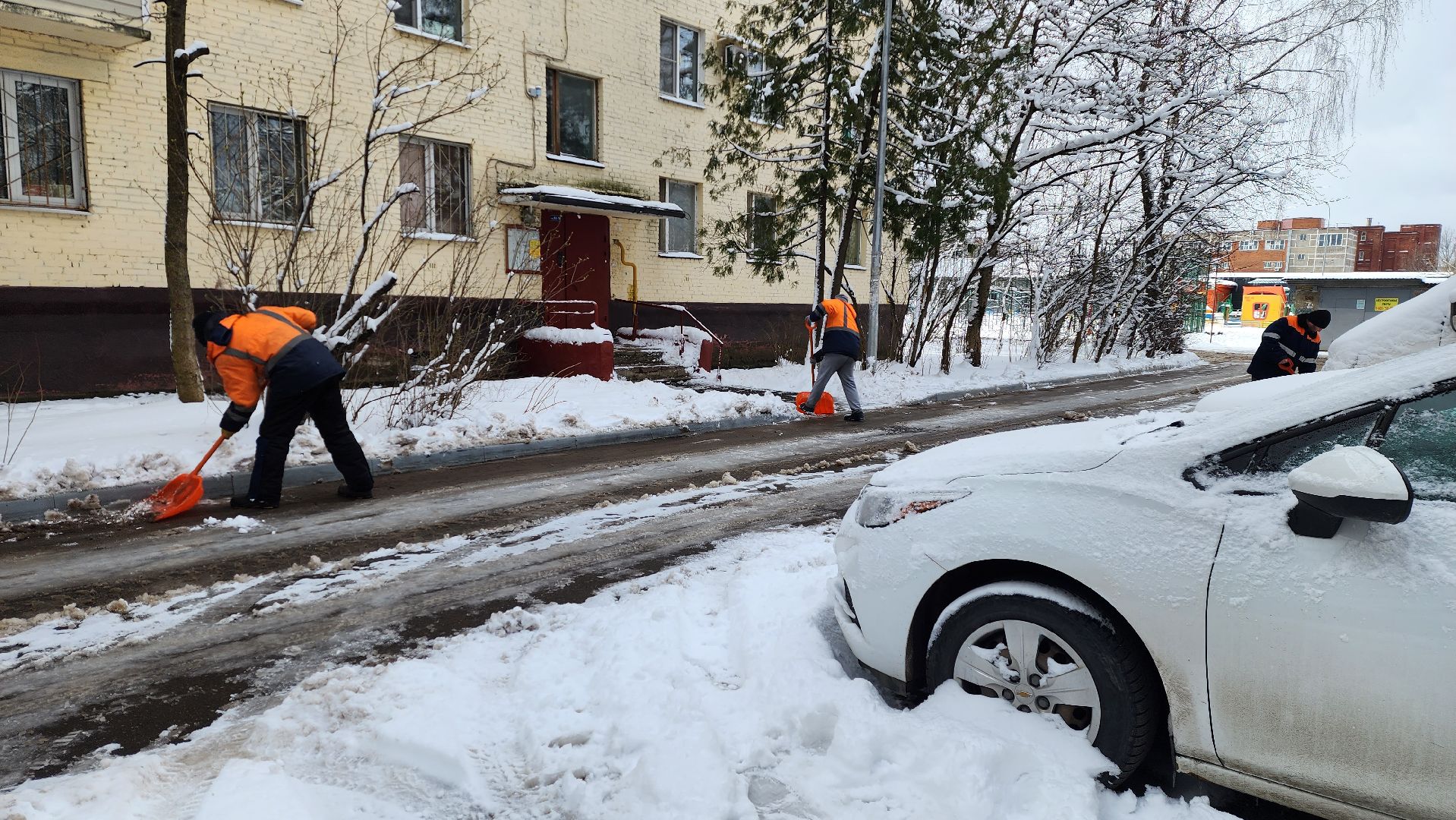истра, очистка снега, благоустройство,